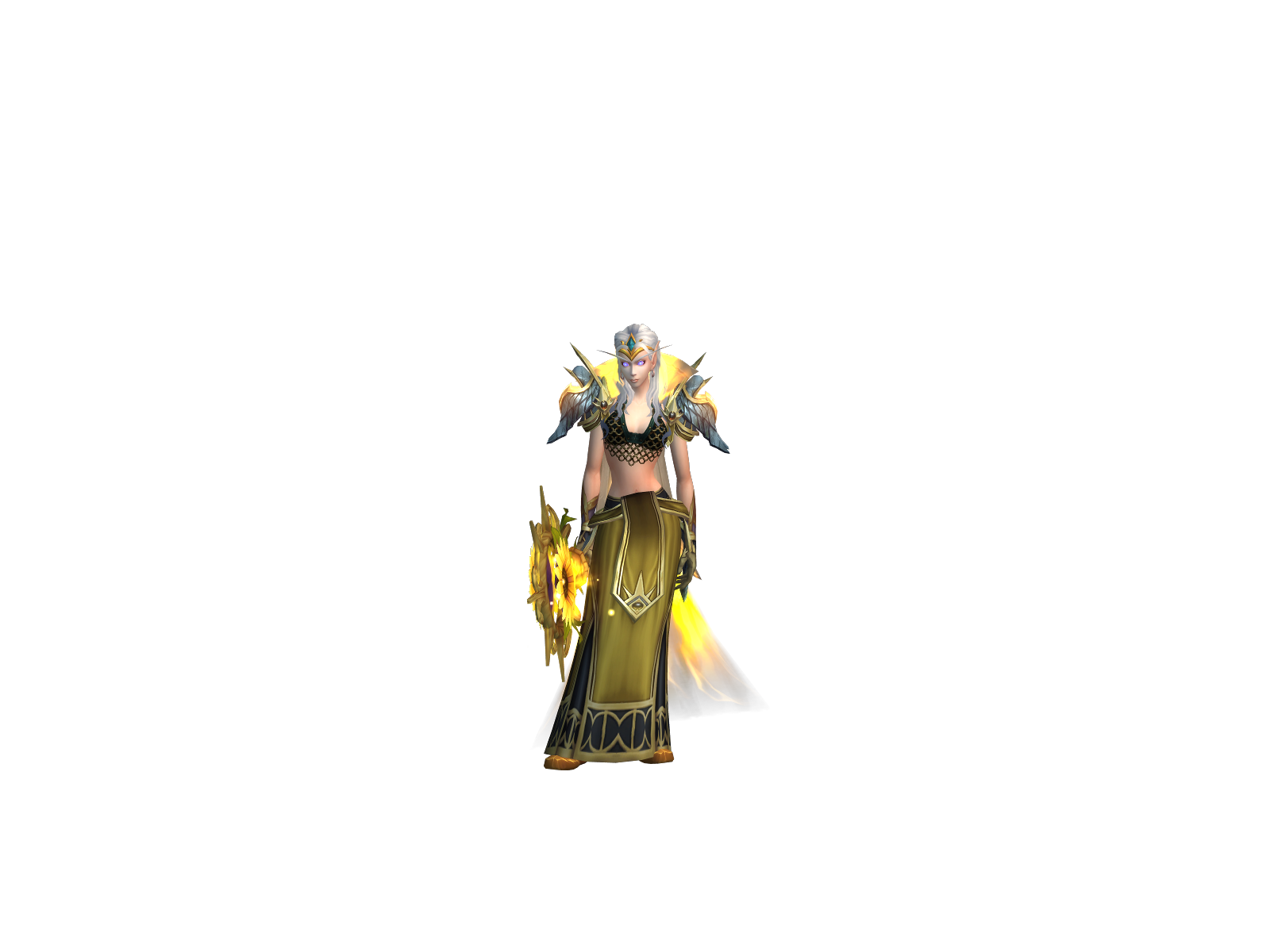 Cynestana 3D character render