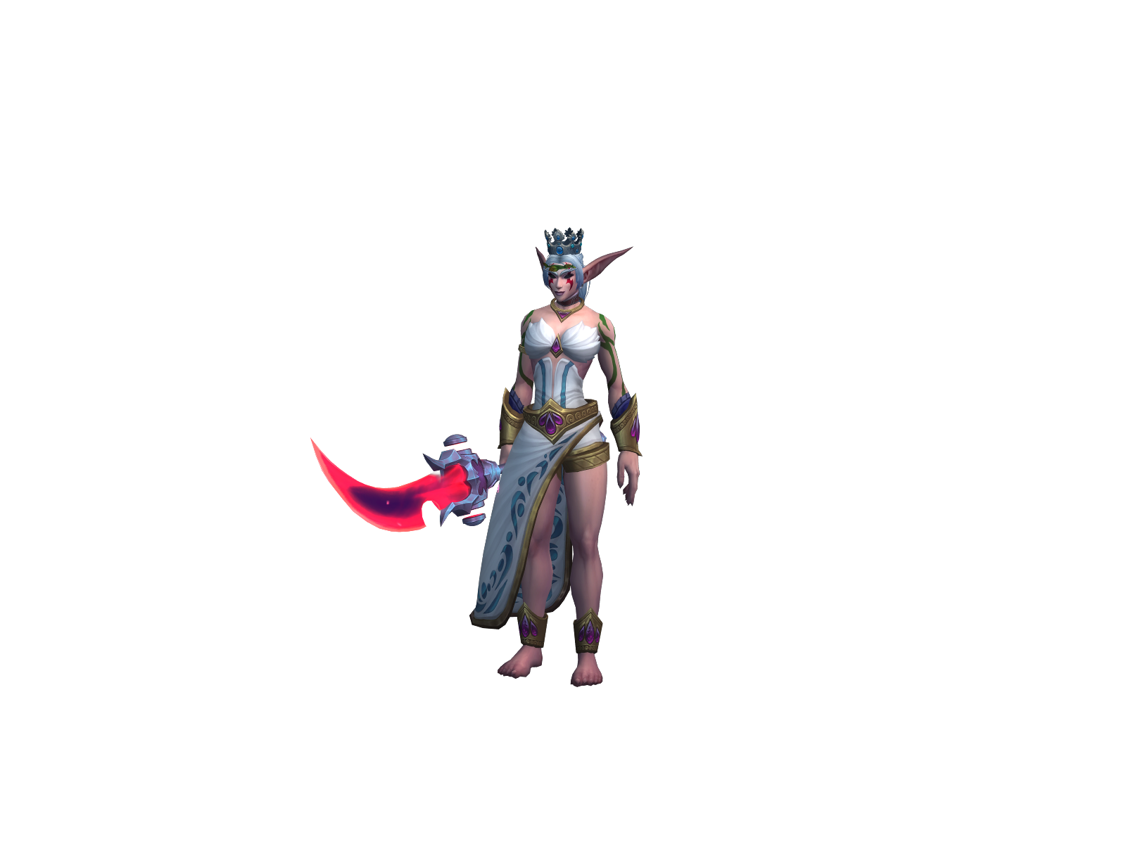 Liudae 3D character render