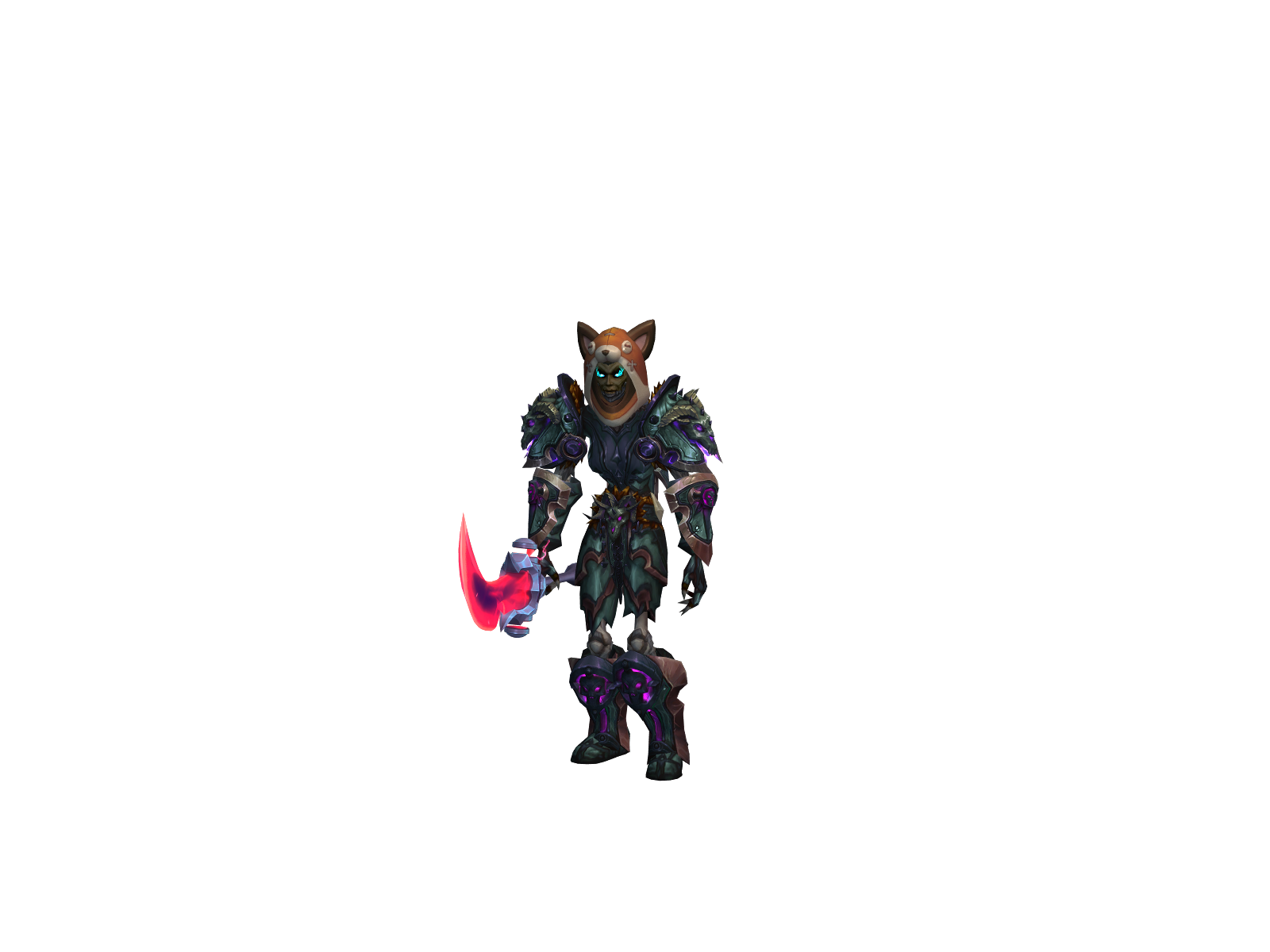 Burgerzauce 3D character render