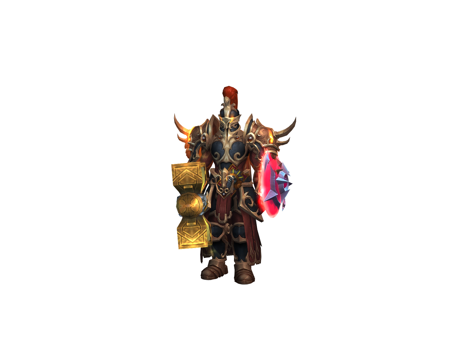 Shockadín 3D character render