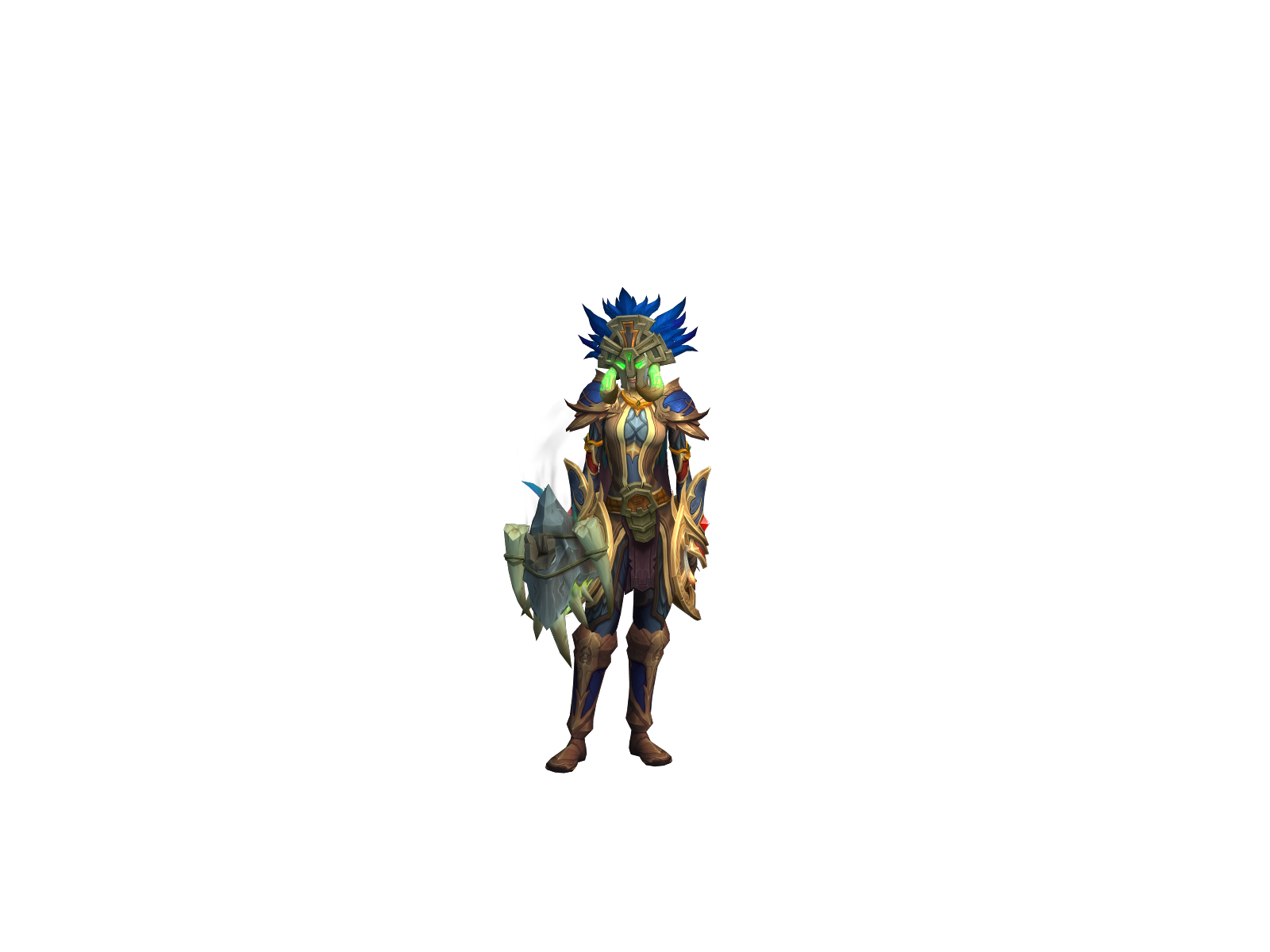 Holyfev 3D character render