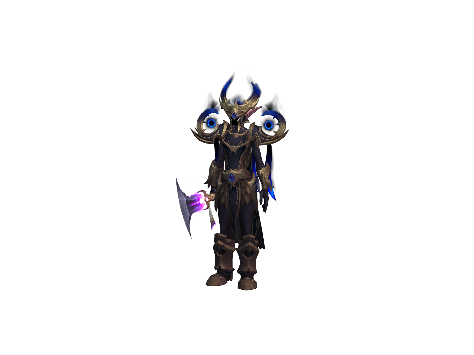 Alemender 3D character render