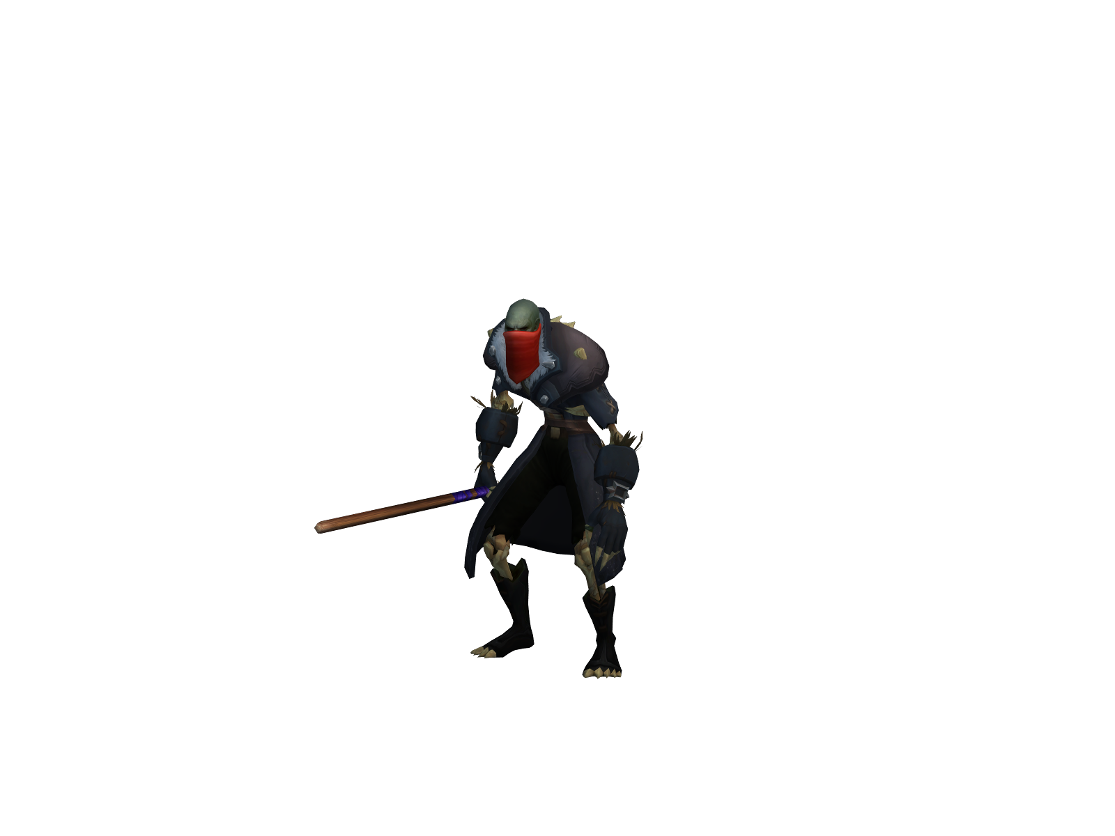 Foodxvendor 3D character render