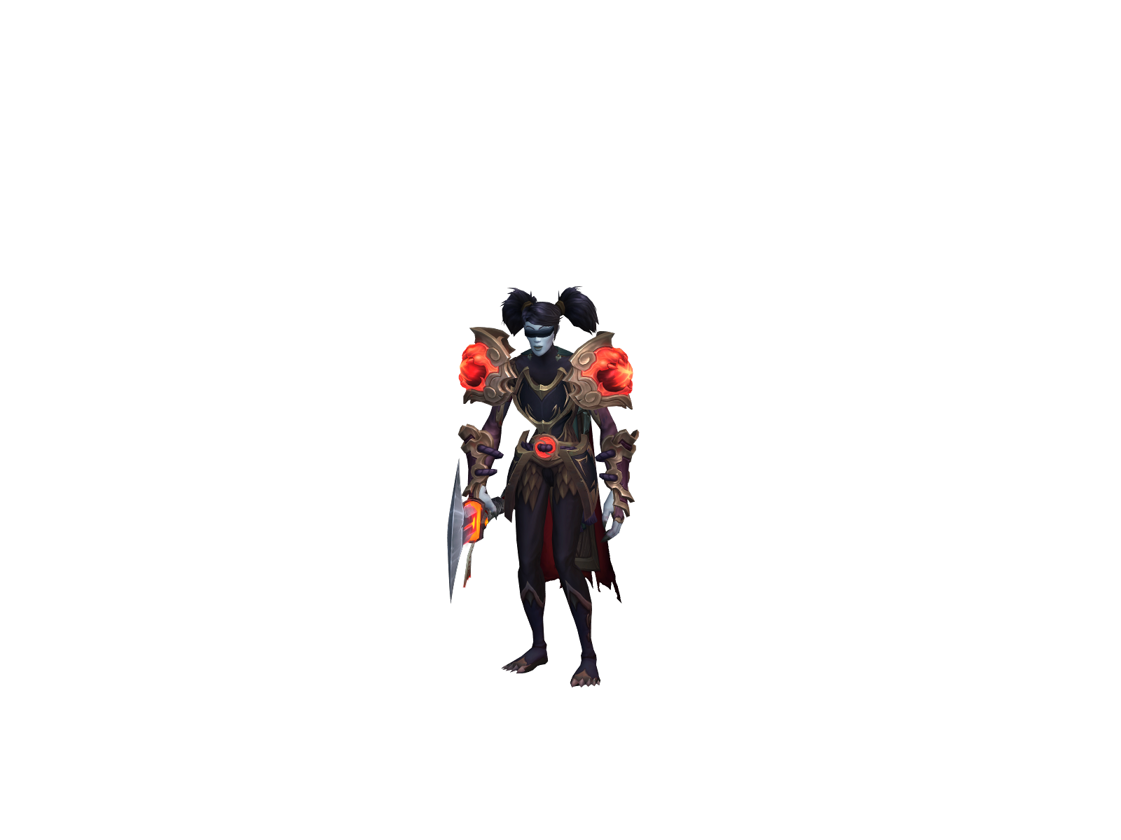 Pangleton 3D character render