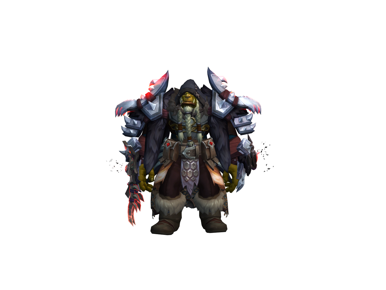 Eradikus 3D character render