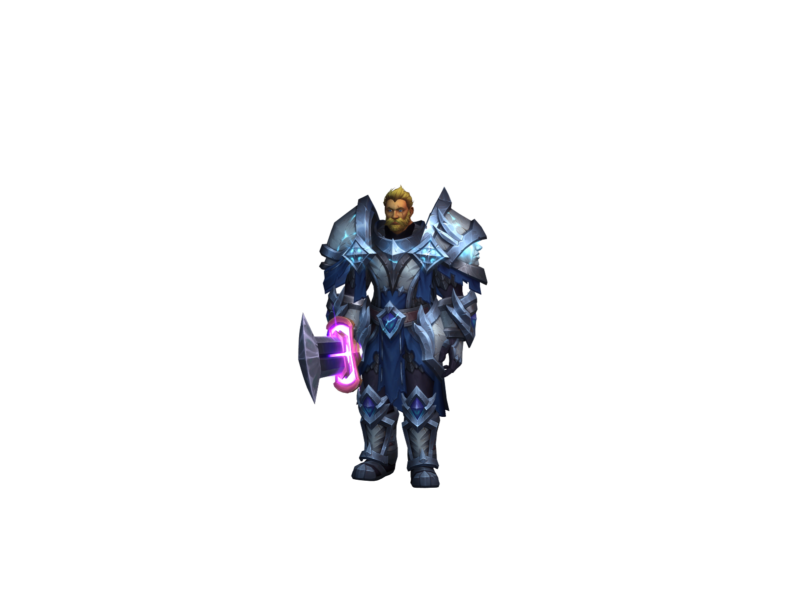 Morthan 3D character render