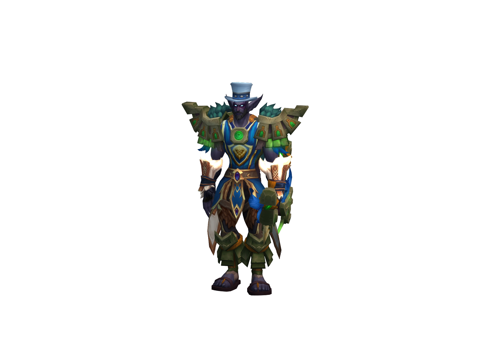Distocal 3D character render