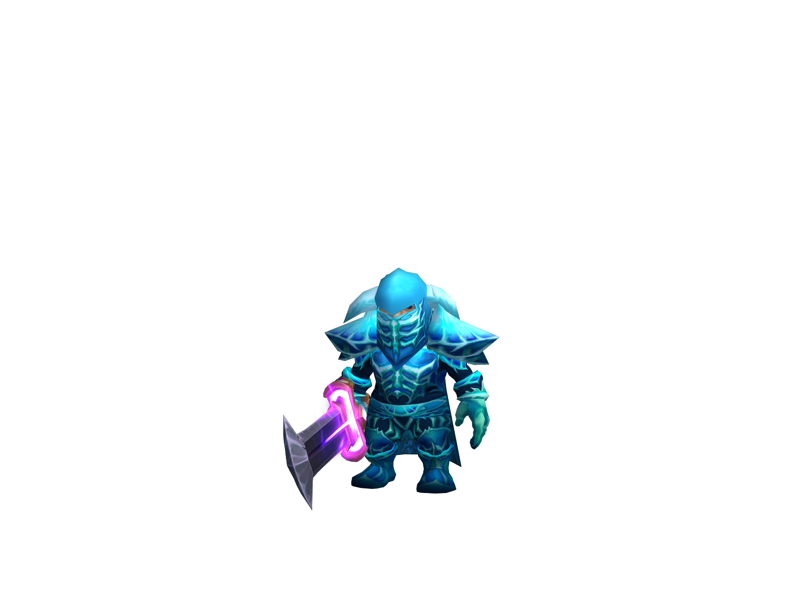 Fracta 3D character render