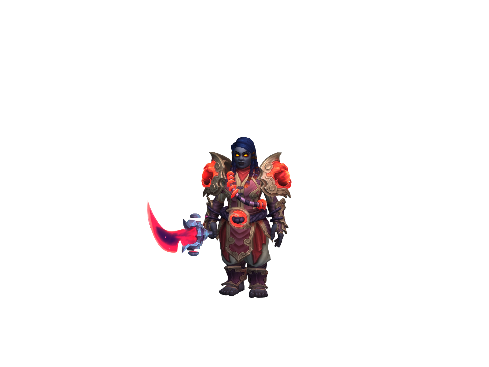 Fistofury 3D character render