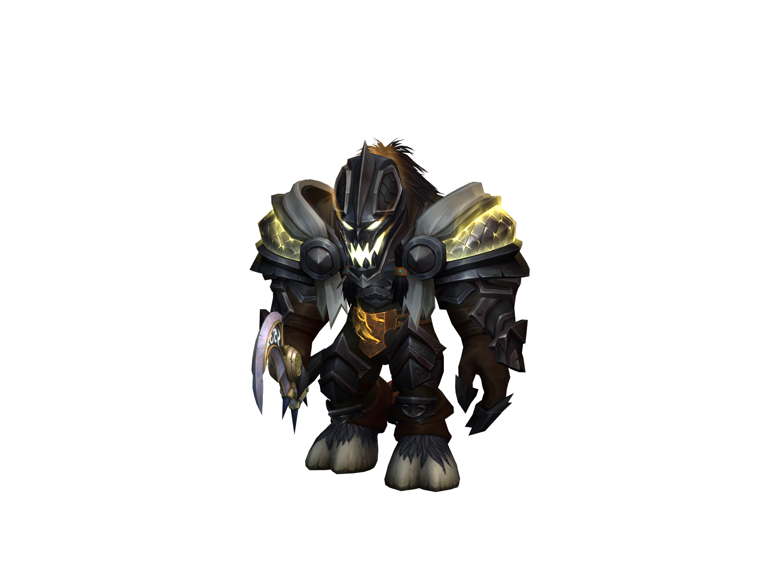 Meatymerlin 3D character render