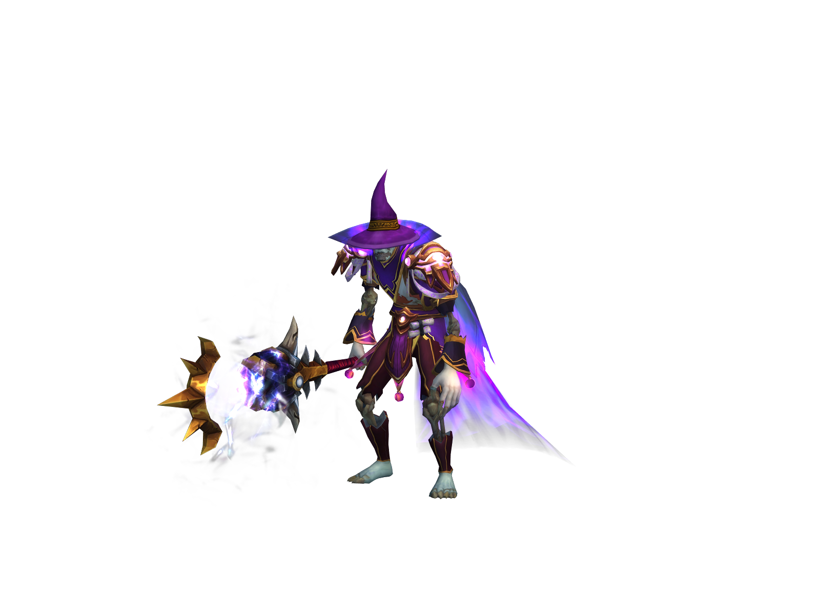 Skullivan 3D character render