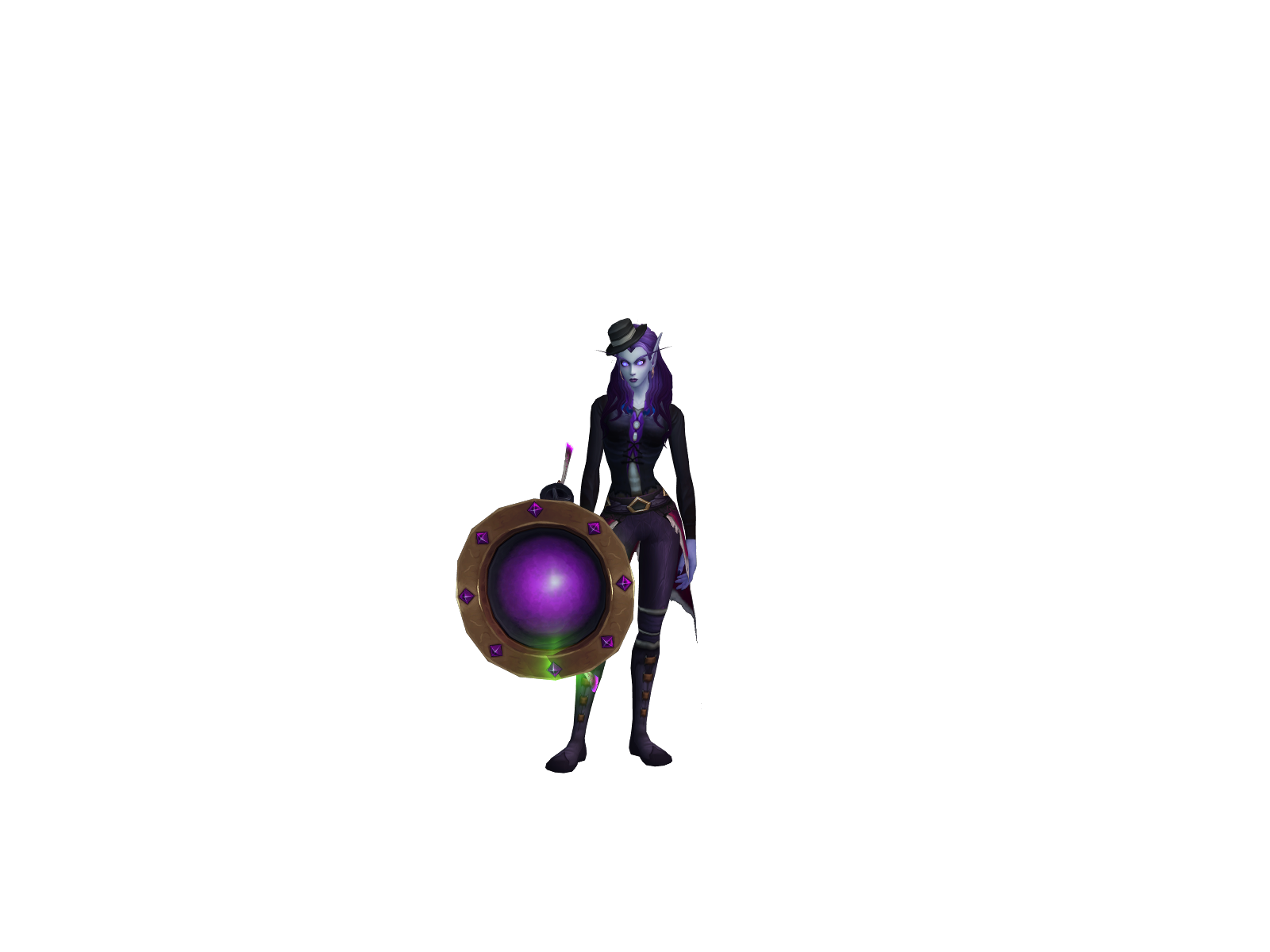 Purpleprince 3D character render