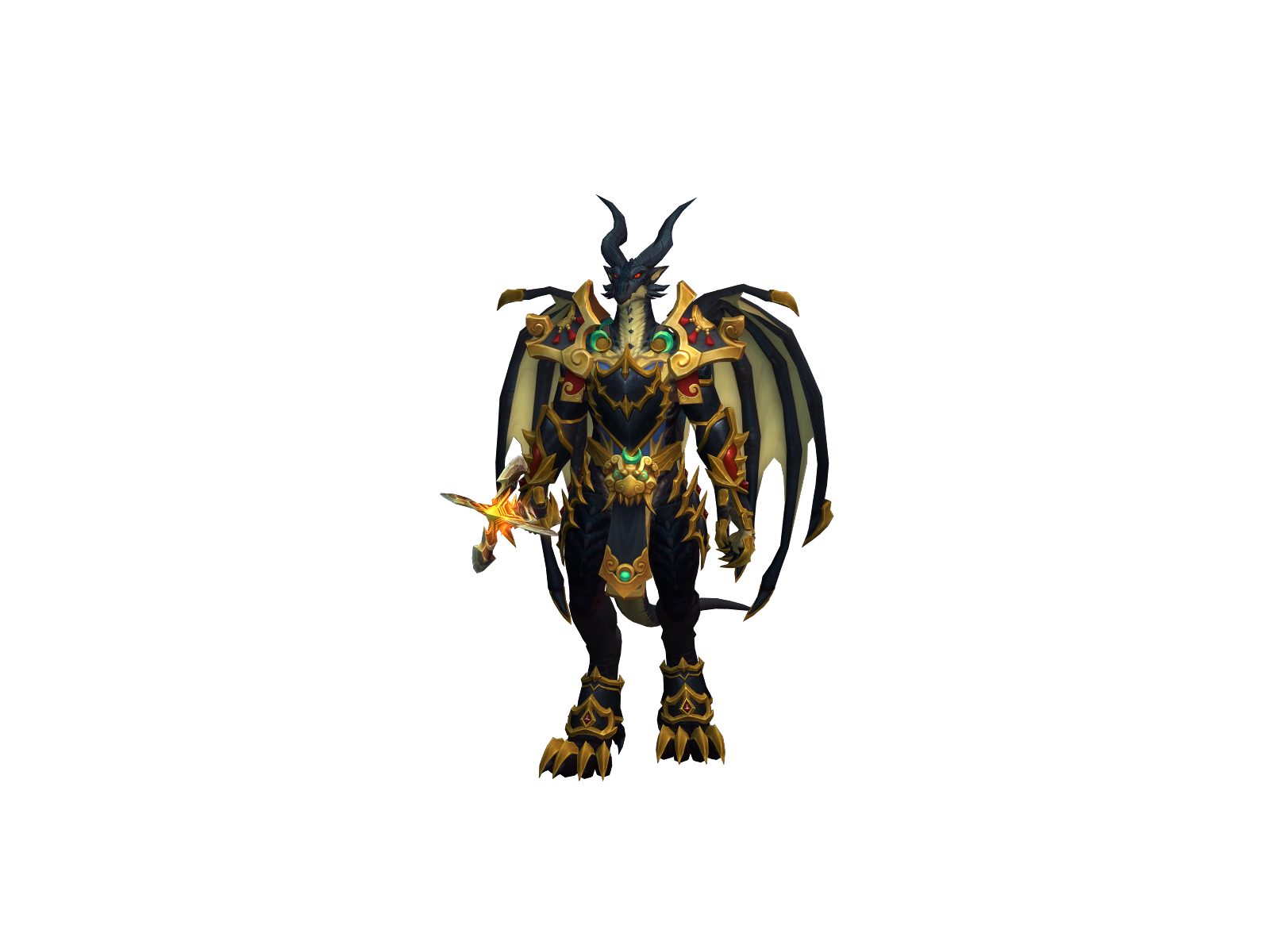 Trontharion 3D character render