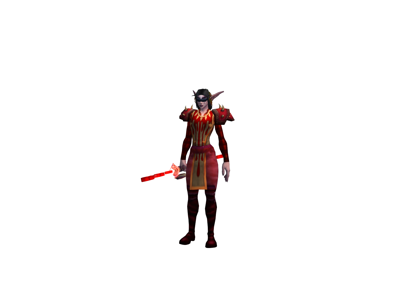 Chekss 3D character render