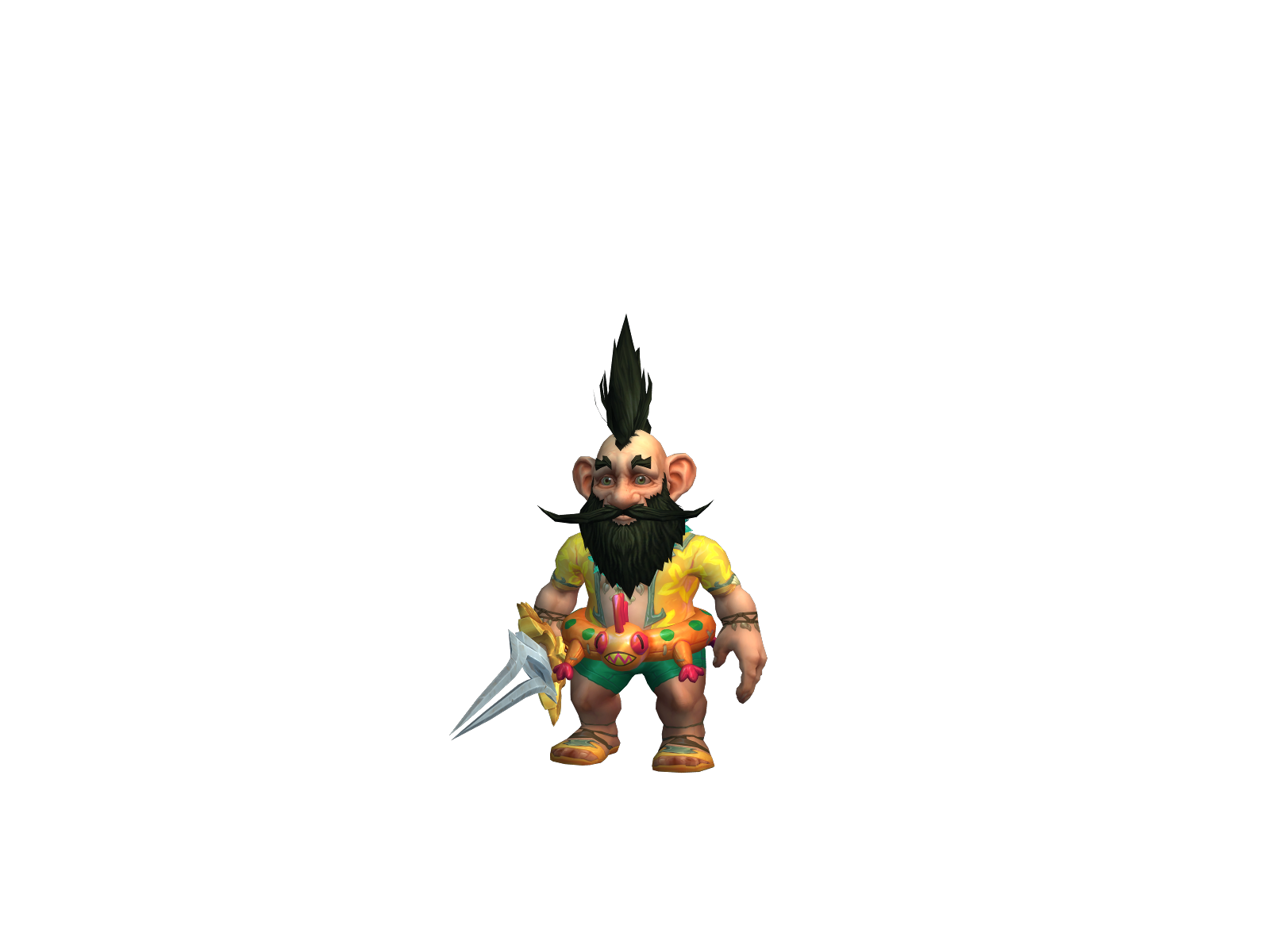Smallshield 3D character render