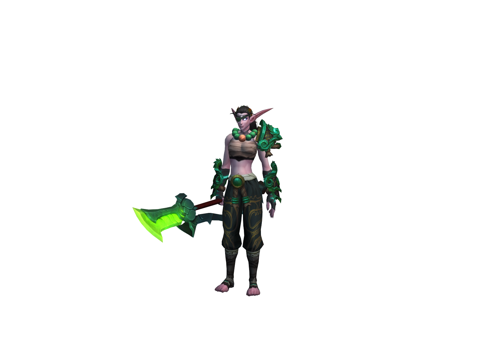 Lyøre 3D character render