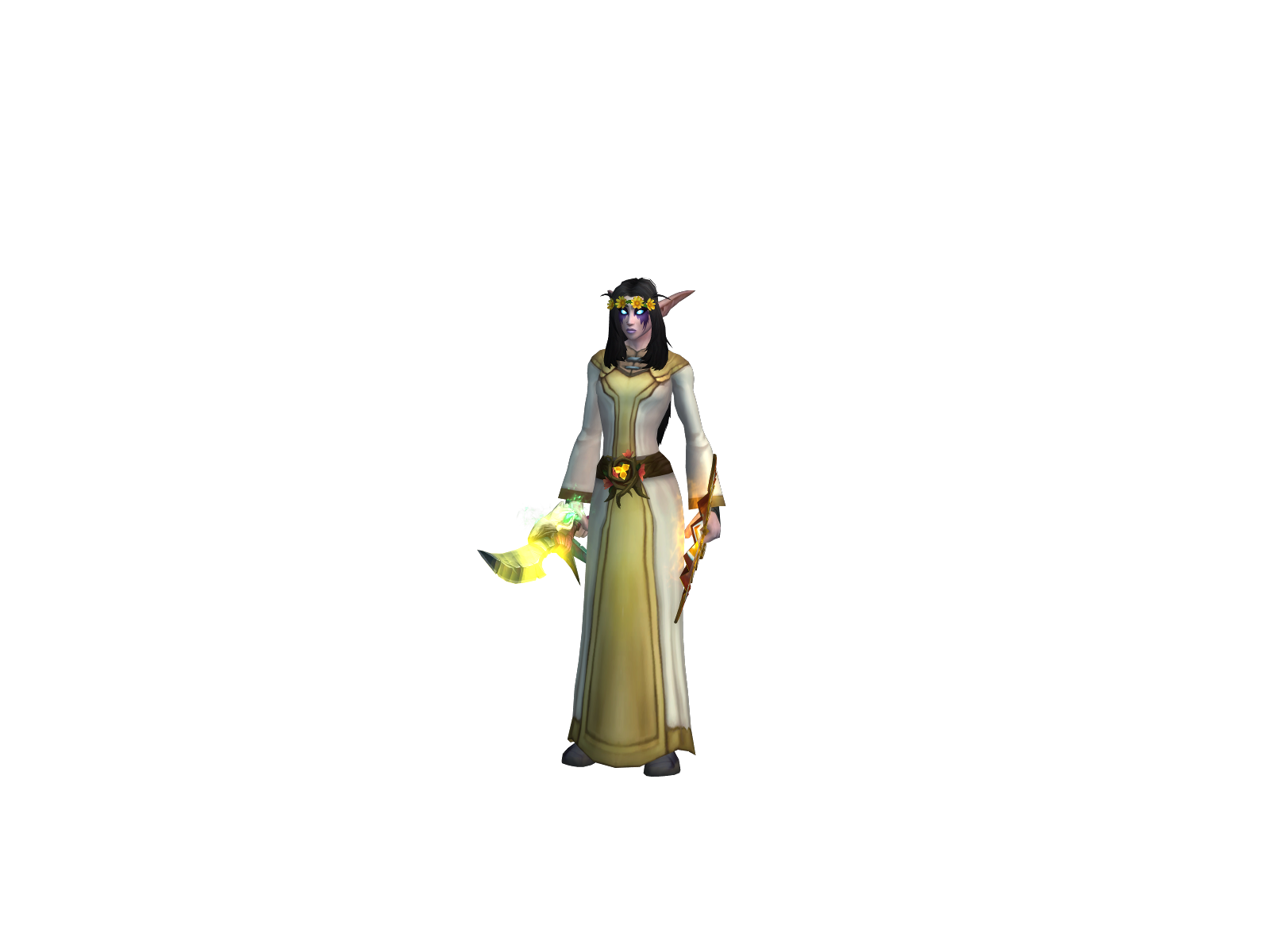 Ylime 3D character render