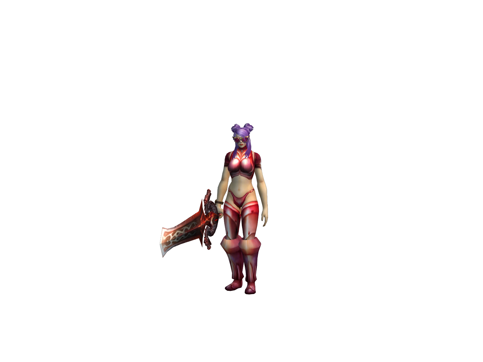 Mizzri 3D character render