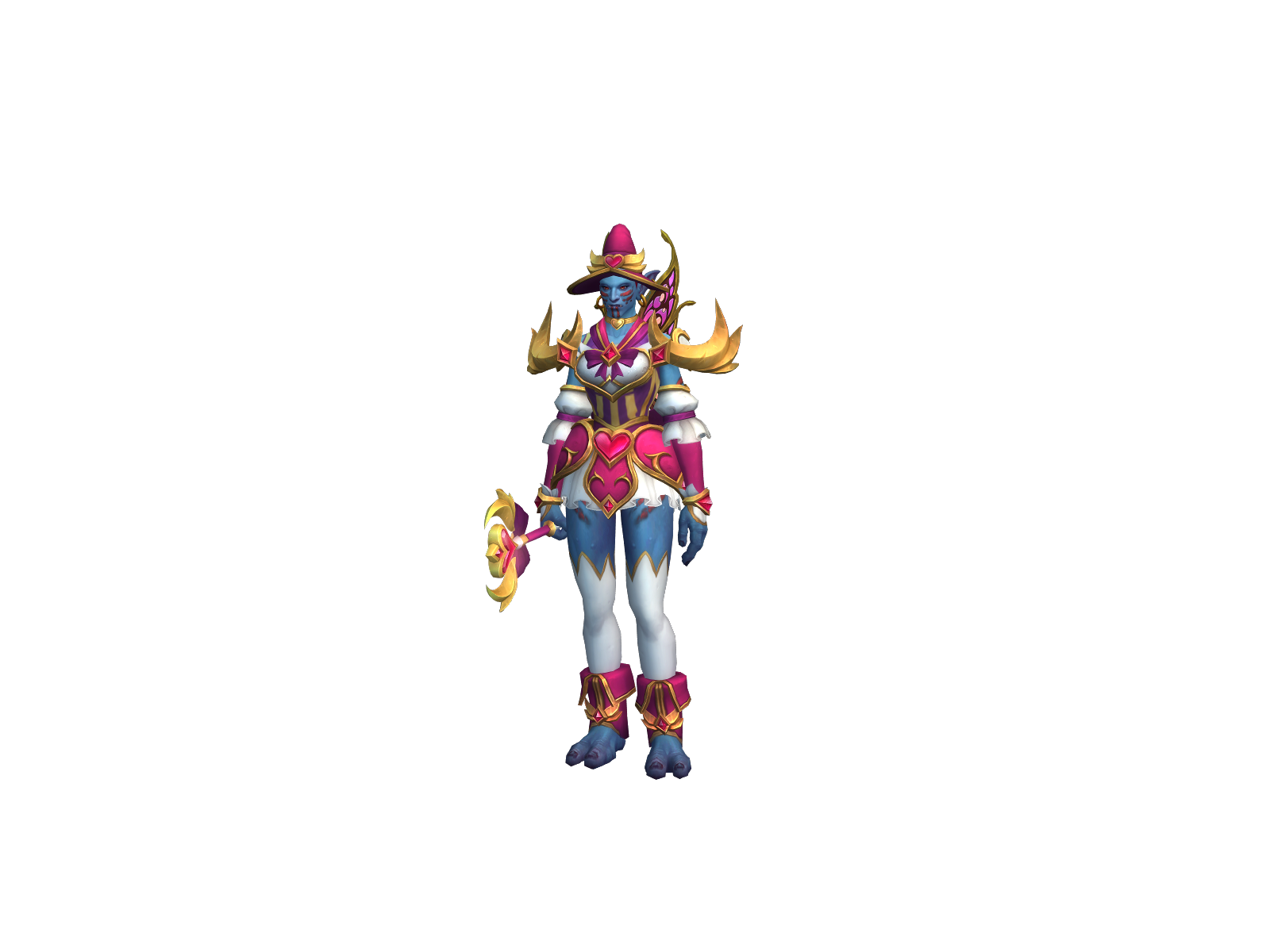 Tazztingo 3D character render