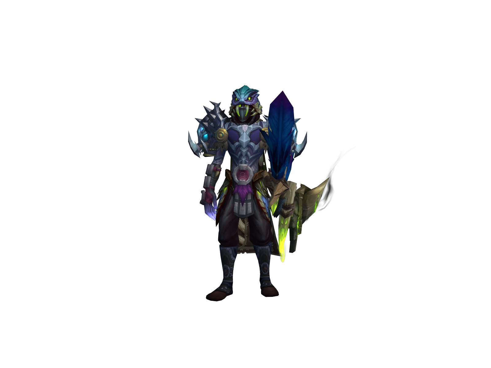 Tyrkirson 3D character render