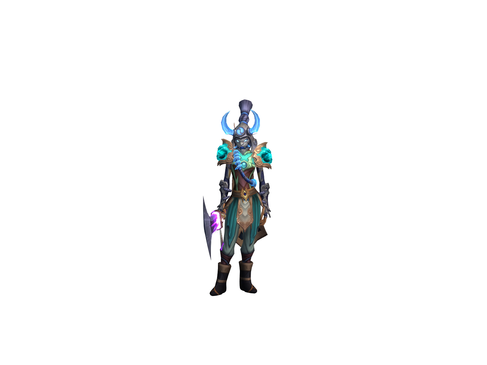 Arzfu 3D character render