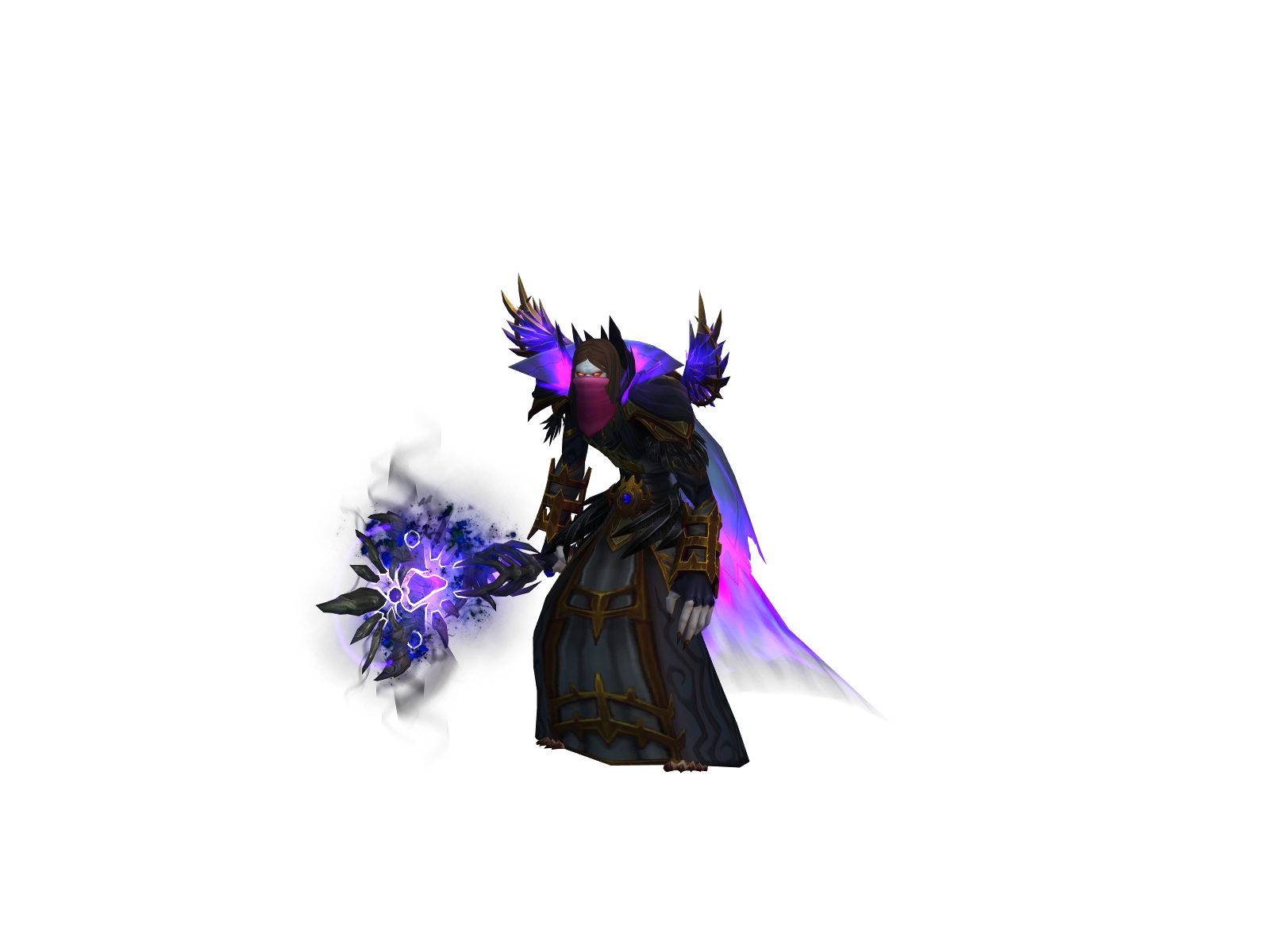 Vøið 3D character render