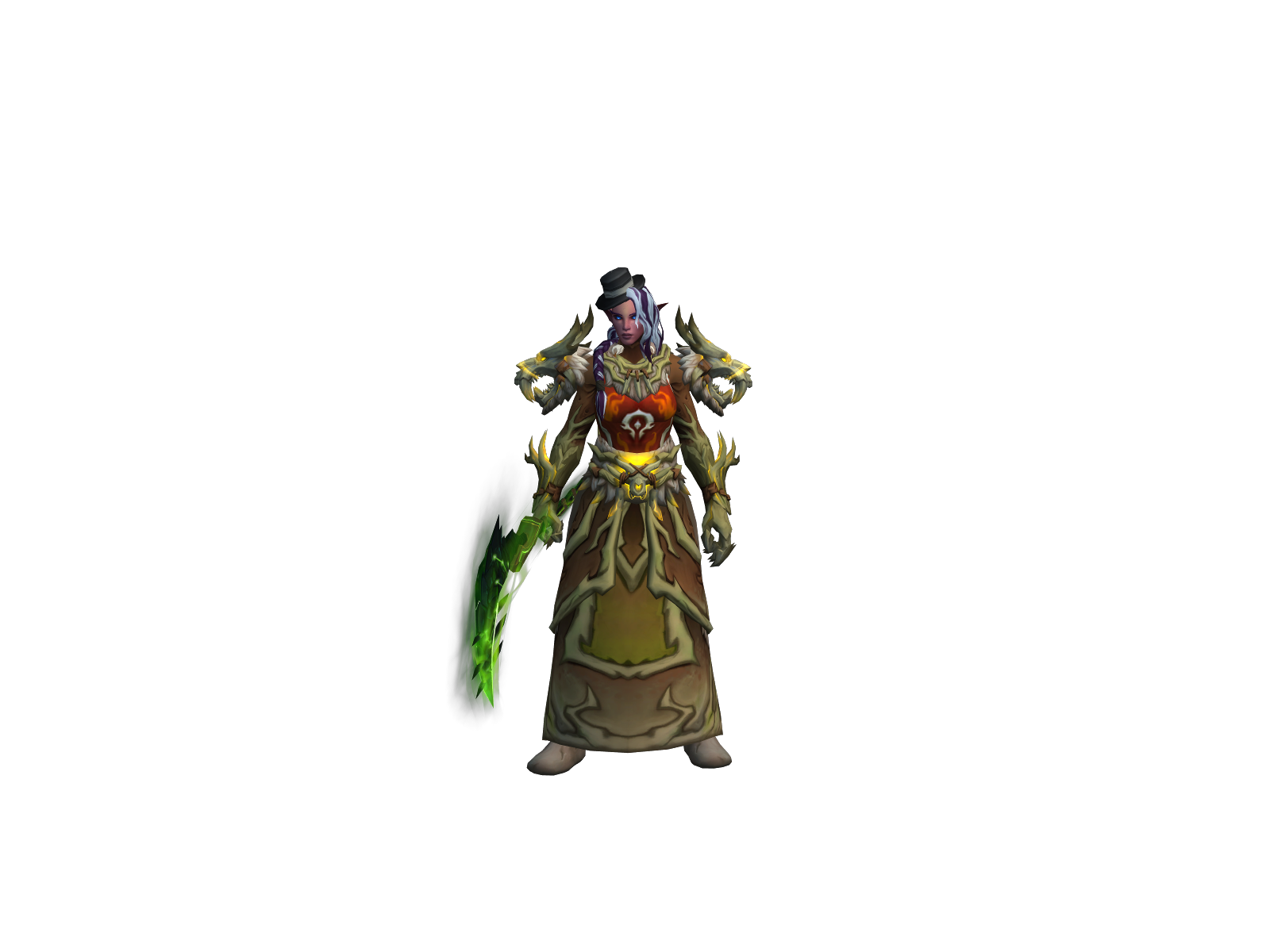 Feulïng 3D character render