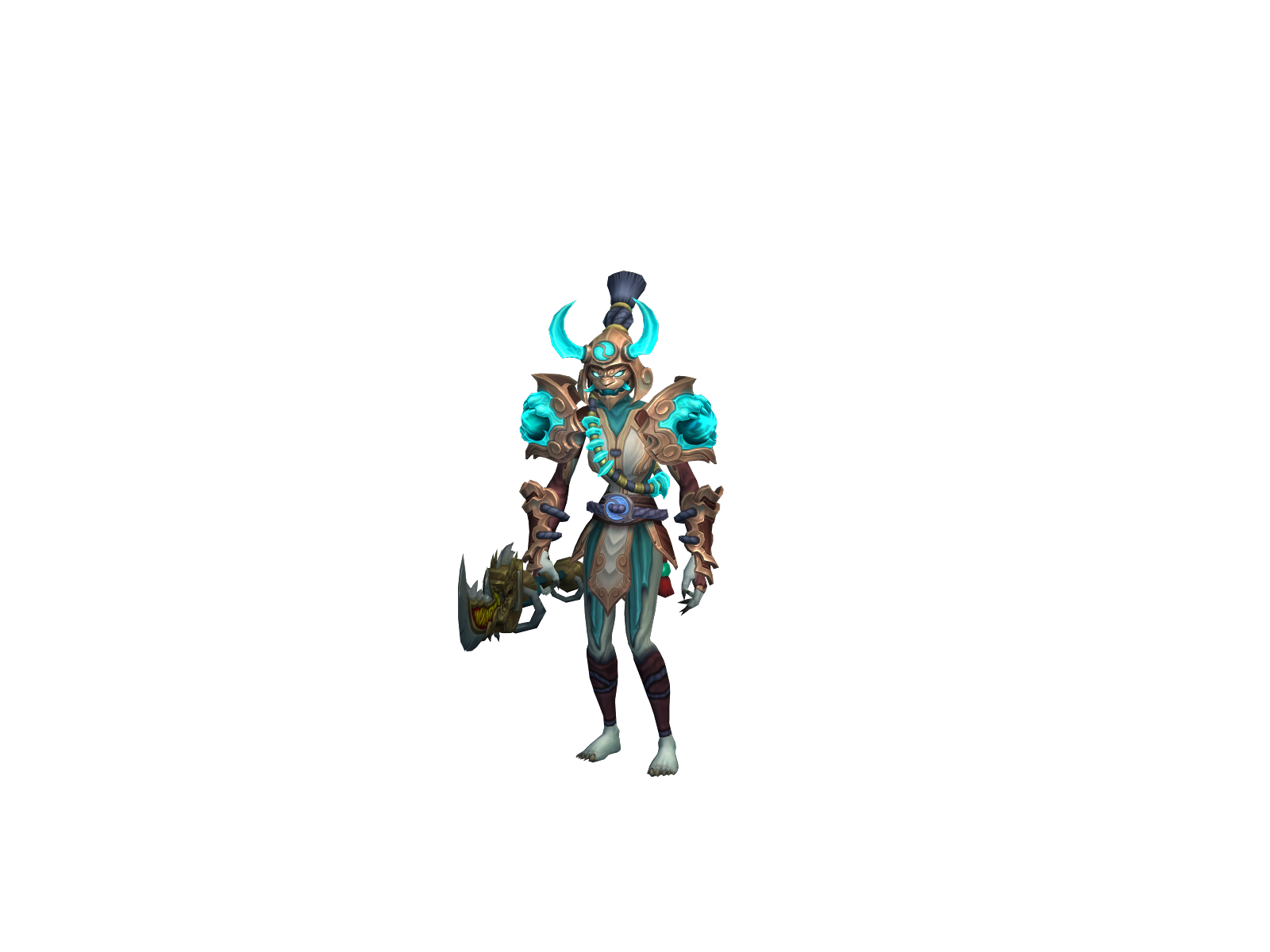Jestermax 3D character render