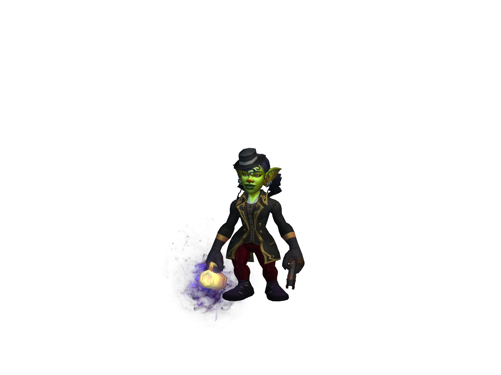 Gutterdart 3D character render