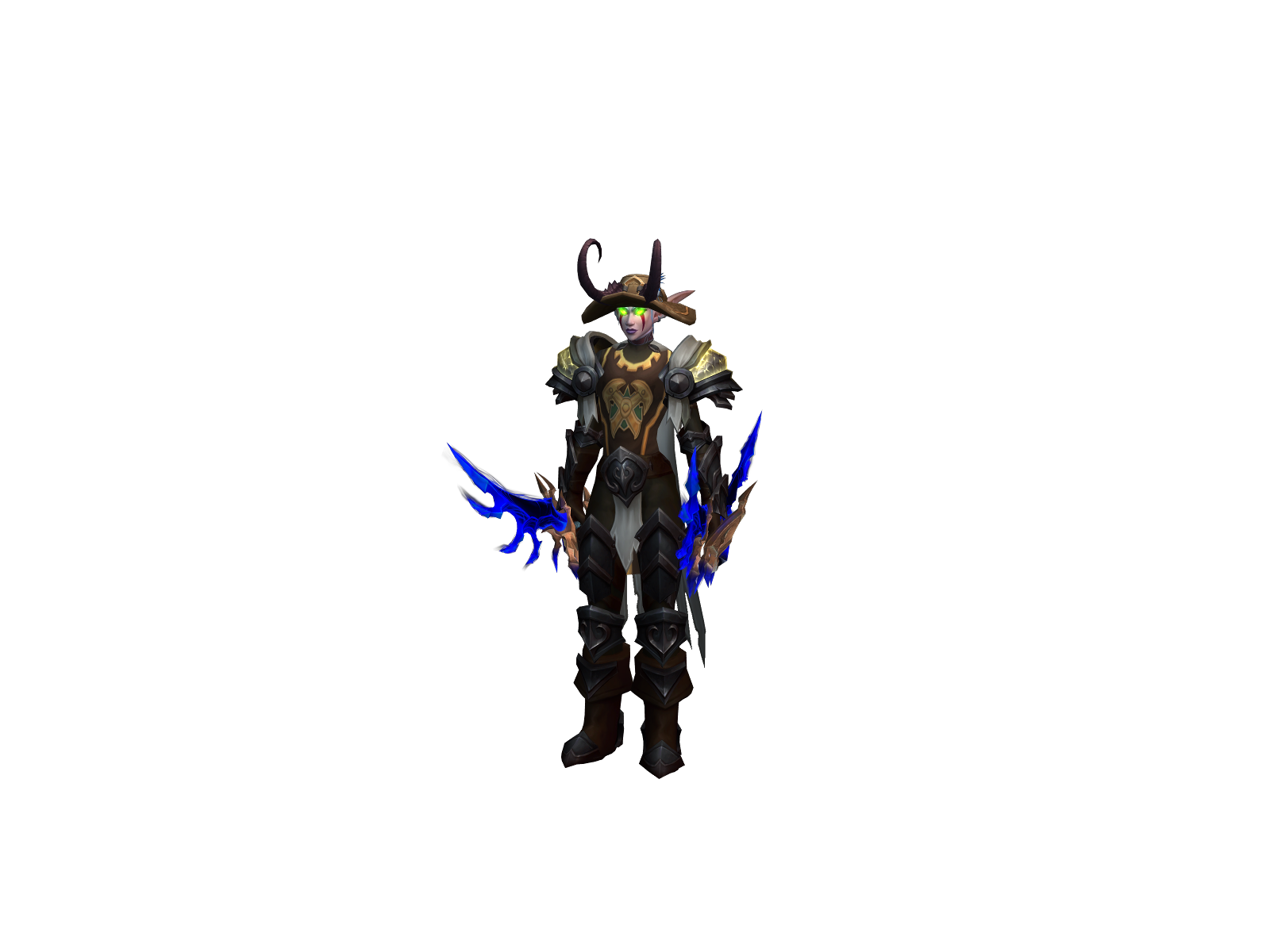 Abalisah 3D character render