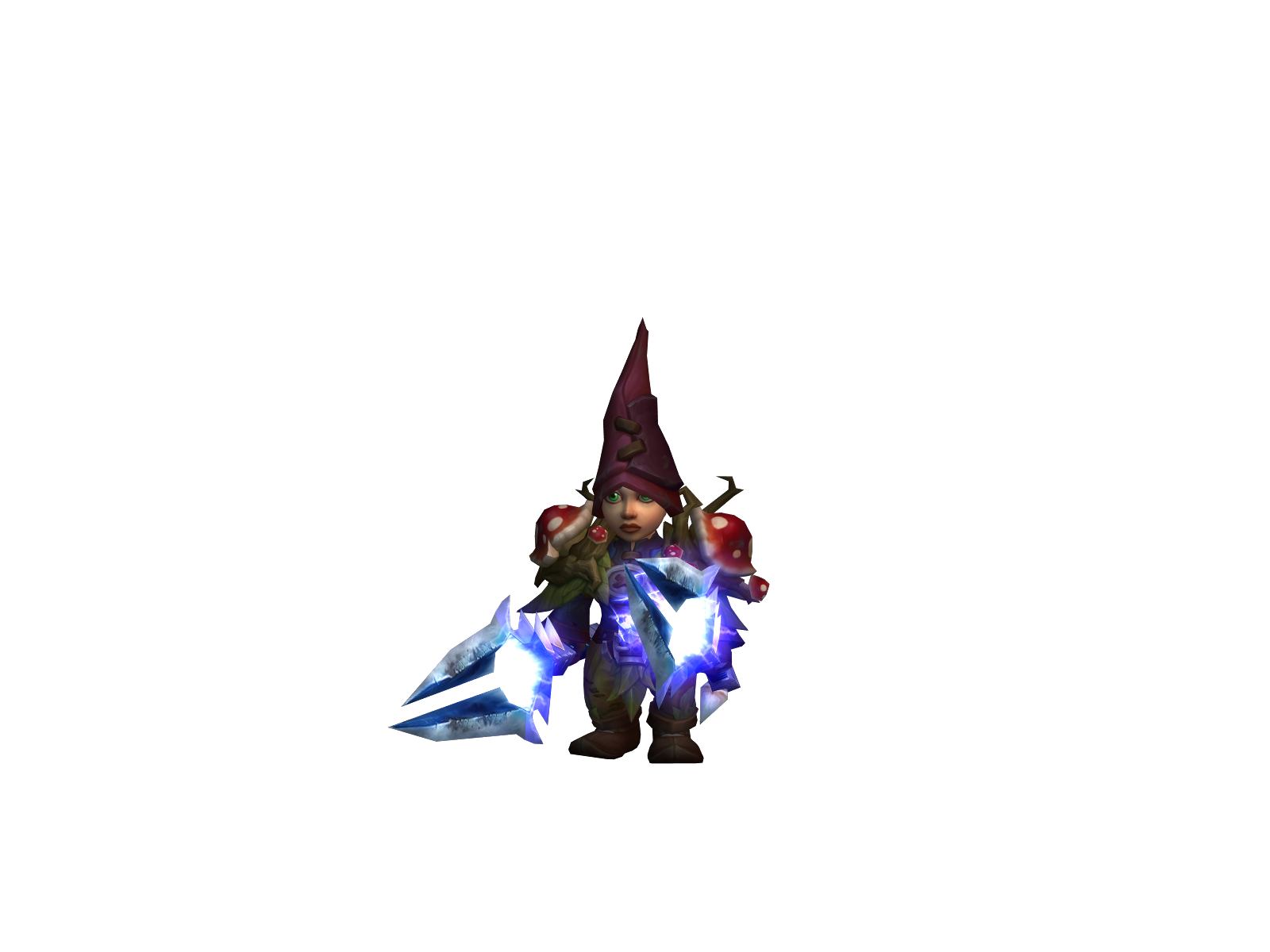Blemished 3D character render