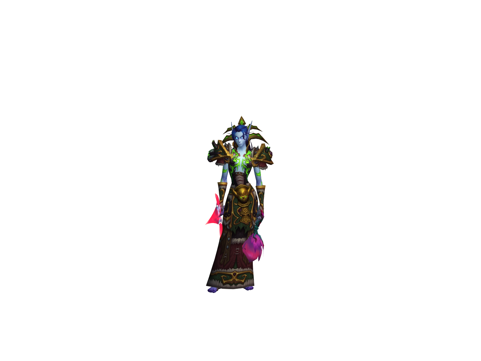 Cesily 3D character render