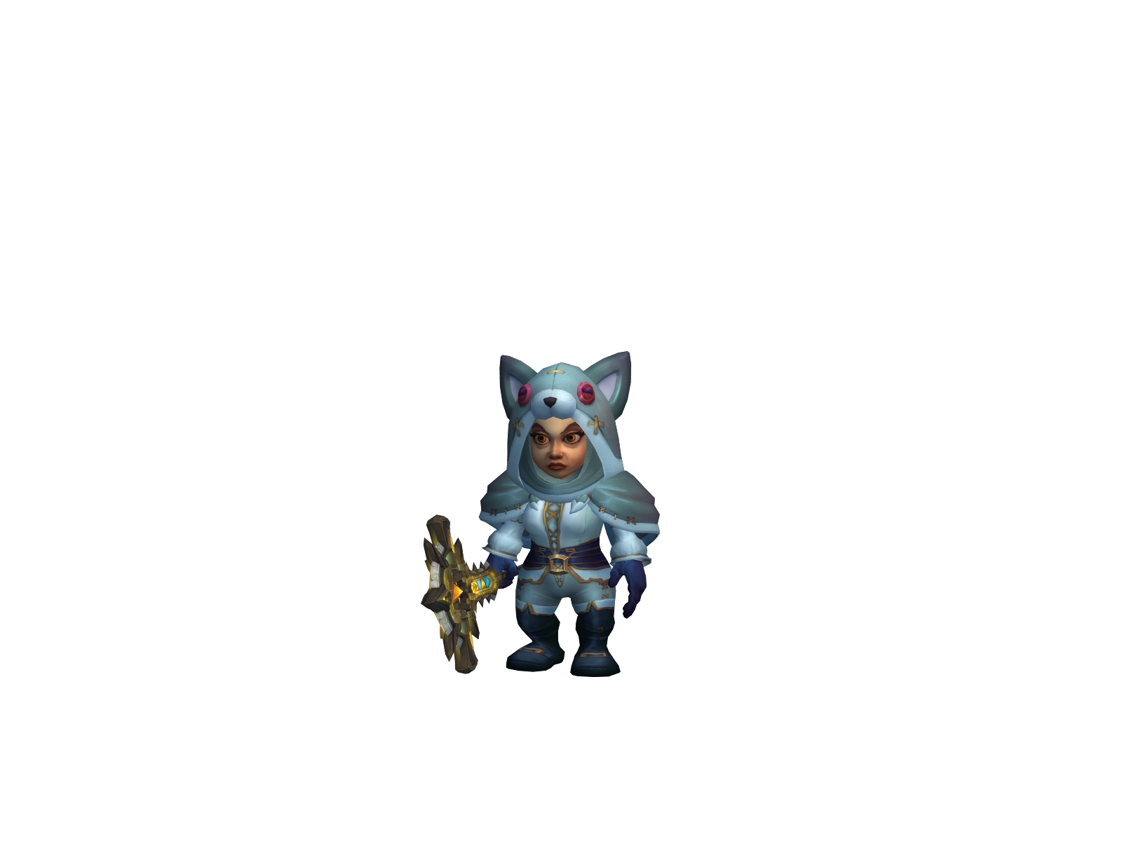 Exorciist 3D character render