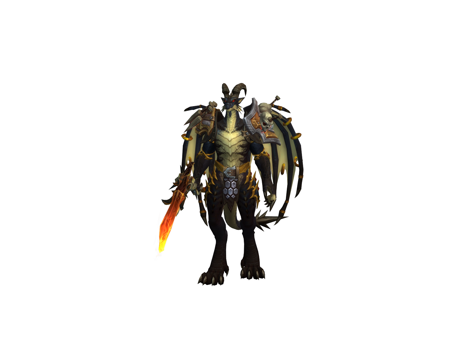 Drakkos 3D character render