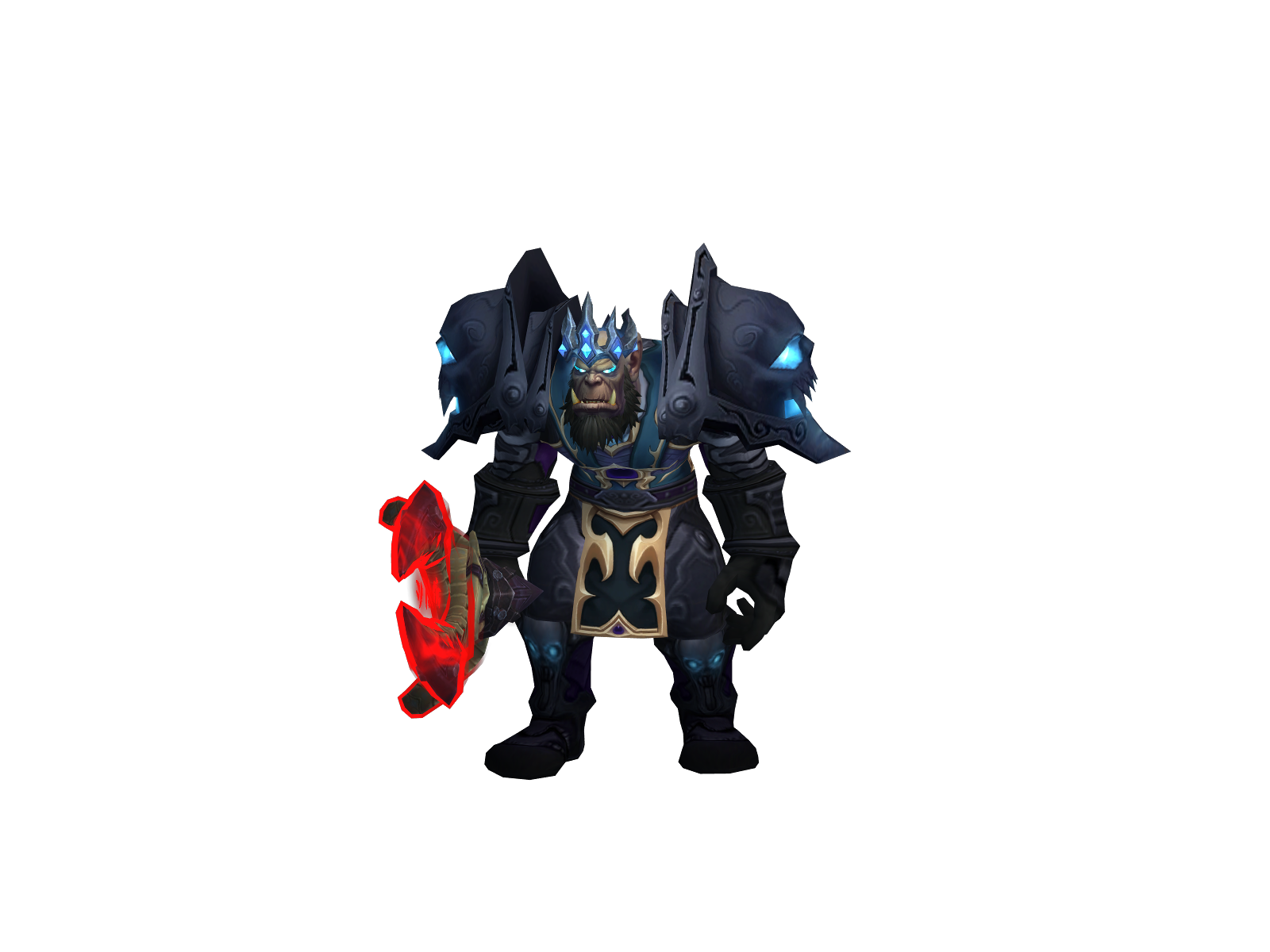 Gargoylex 3D character render