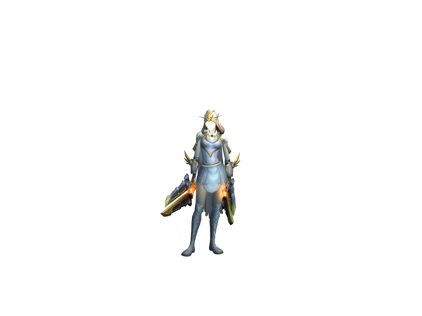 Lechexita 3D character render