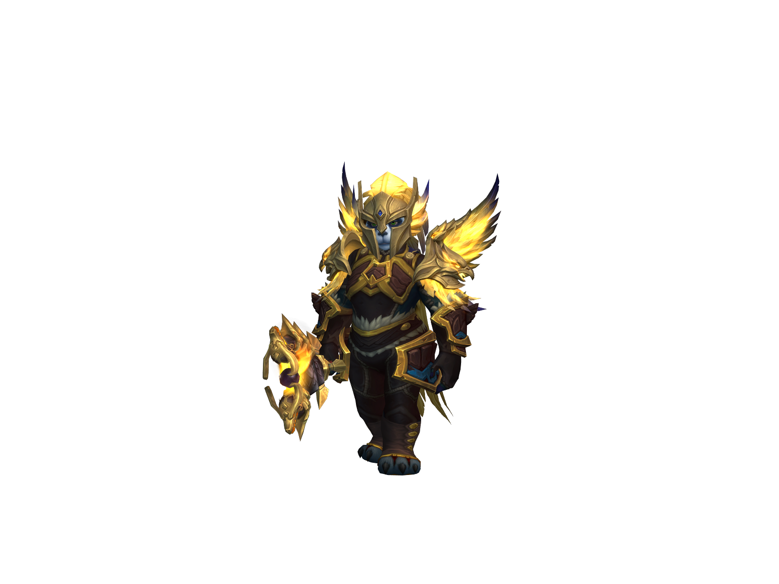Holyf 3D character render