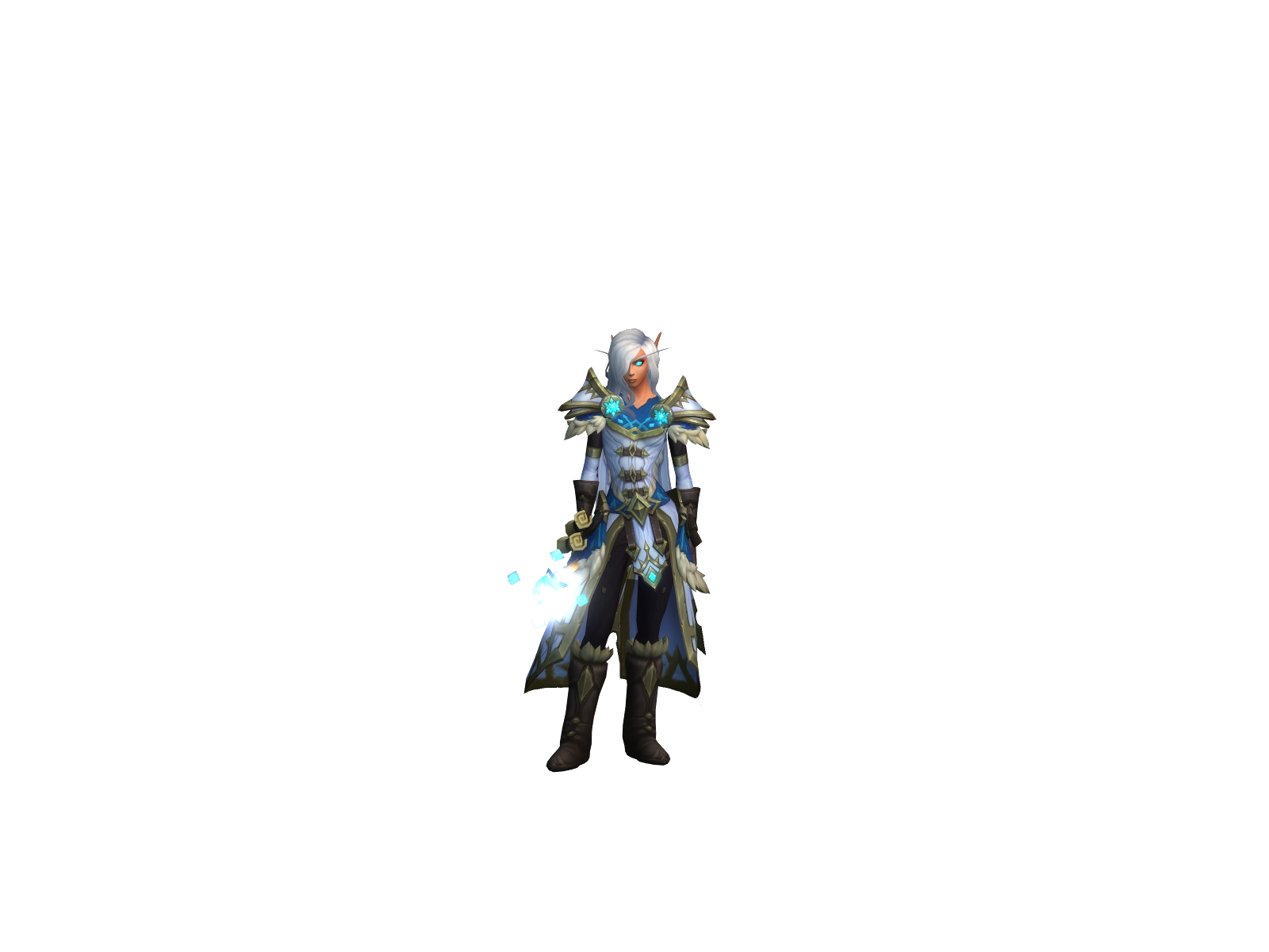 Cinderglow 3D character render
