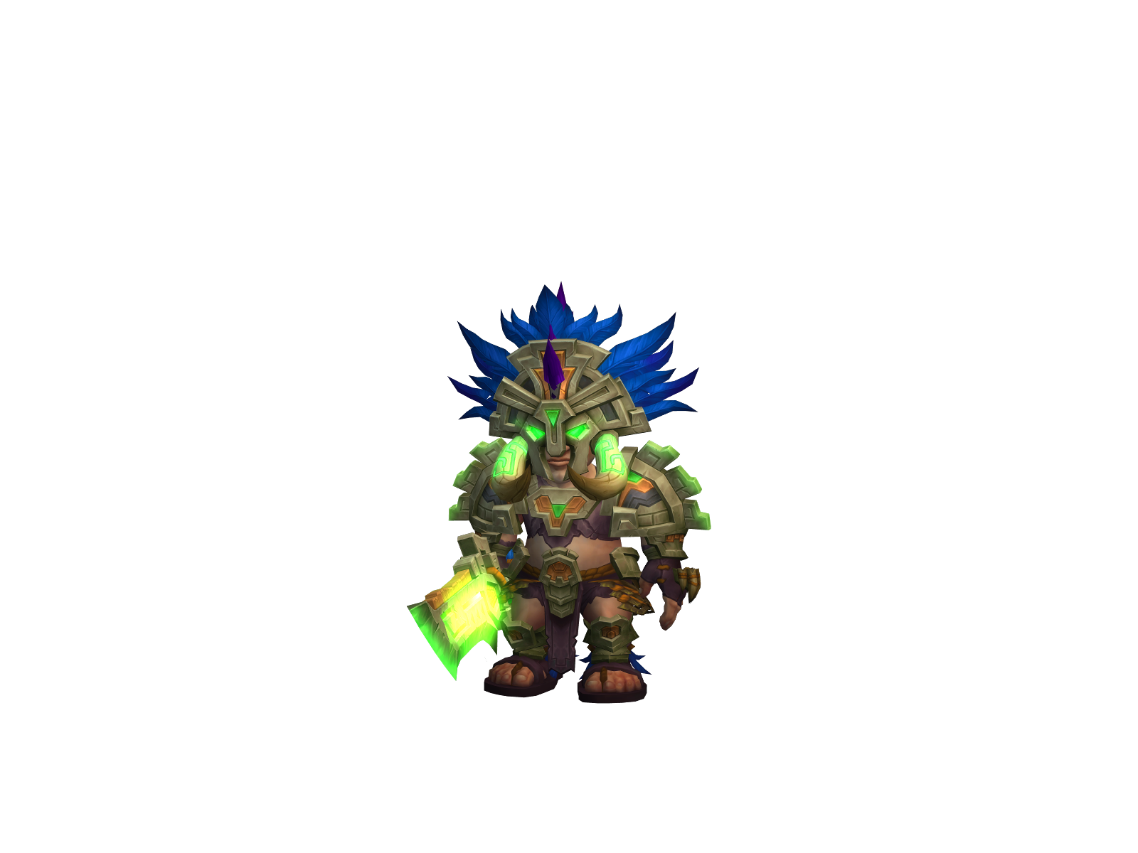 Tenfeettall 3D character render