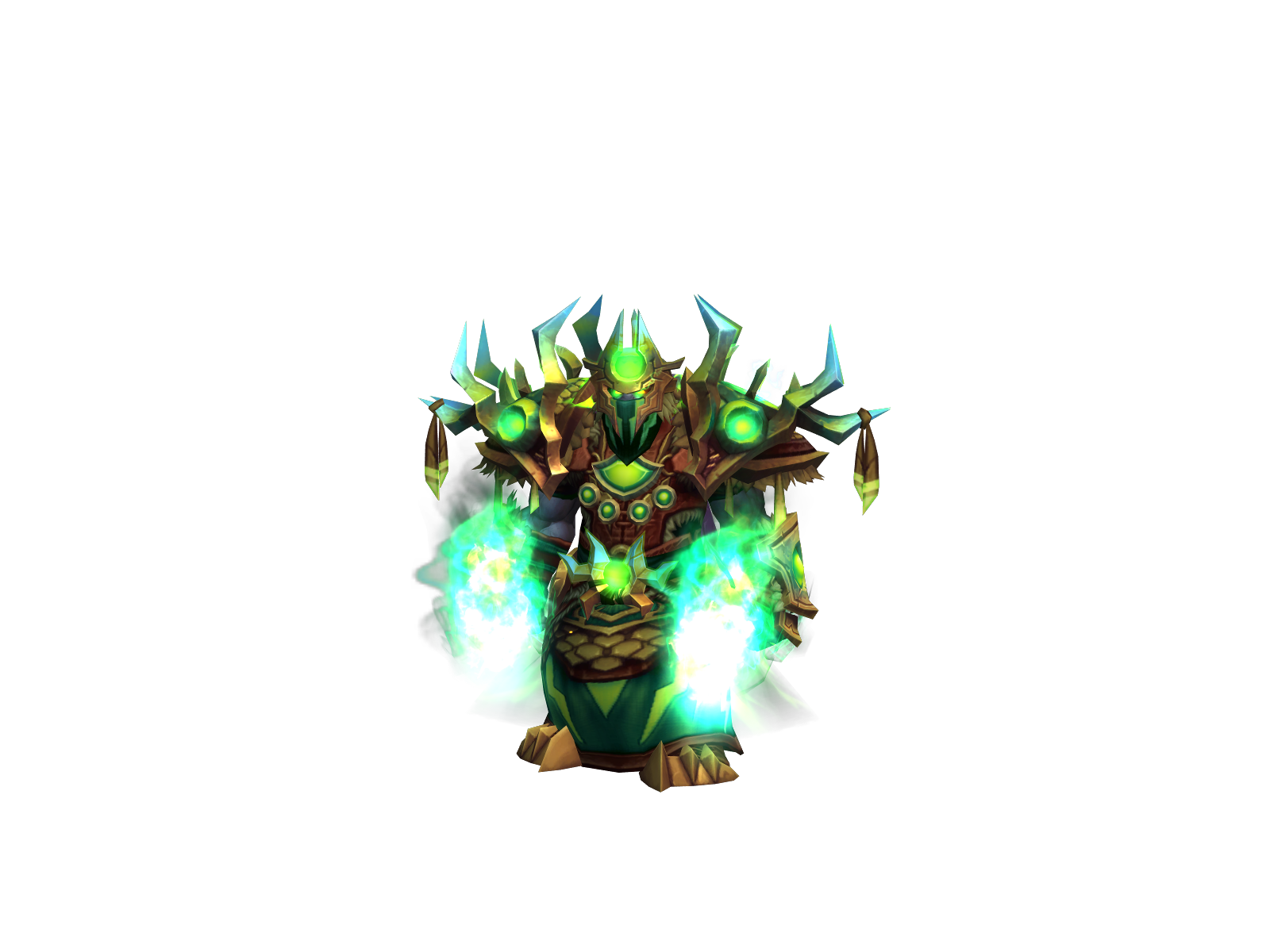 Shockmytotem 3D character render