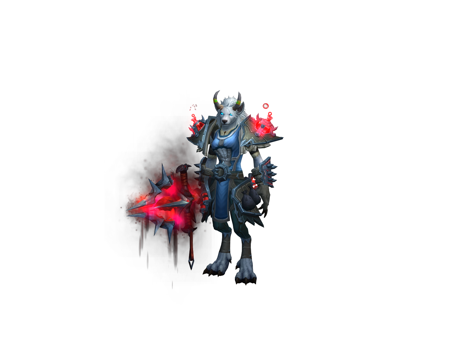 Fyshme 3D character render
