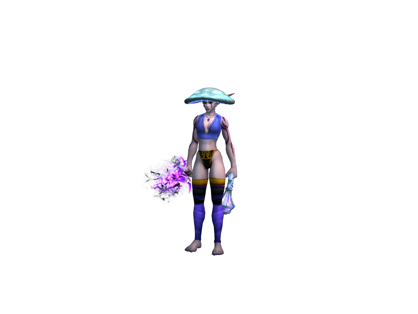 Creampiendie 3D character render
