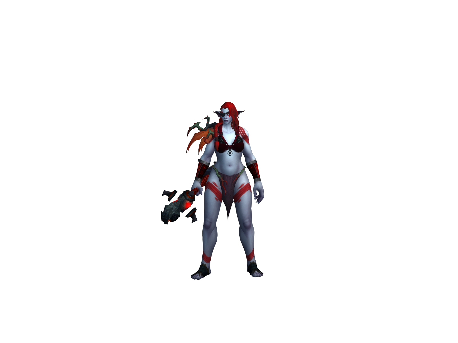 Ranavolonaw 3D character render
