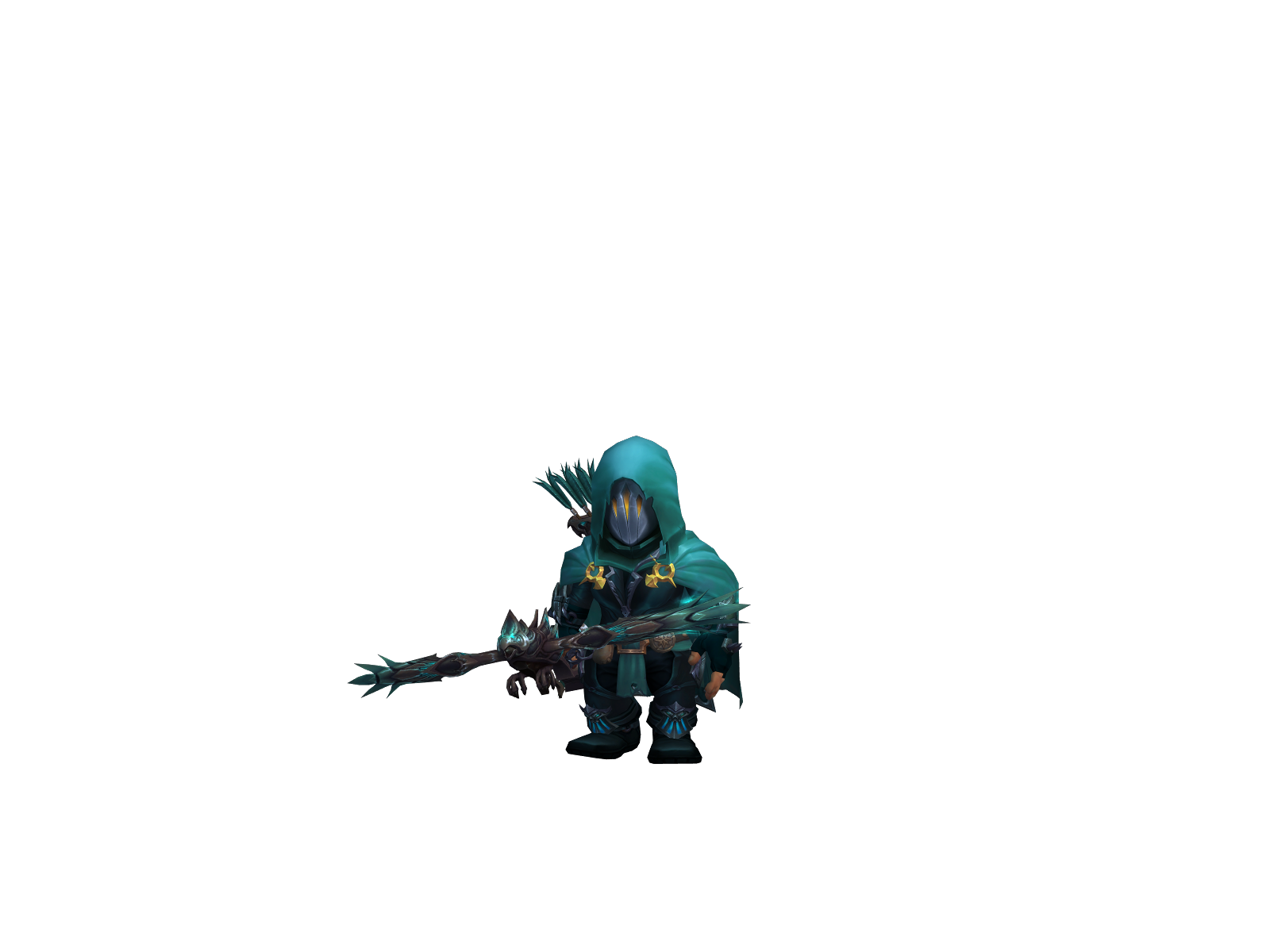 Mööky 3D character render