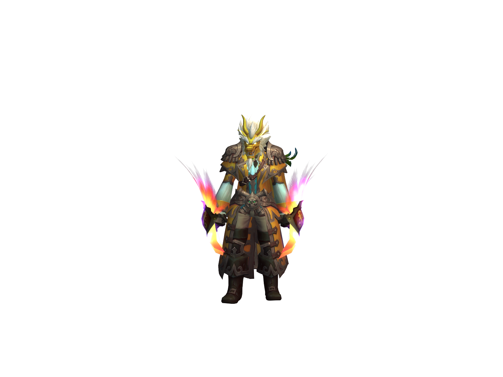 Shaõlin 3D character render