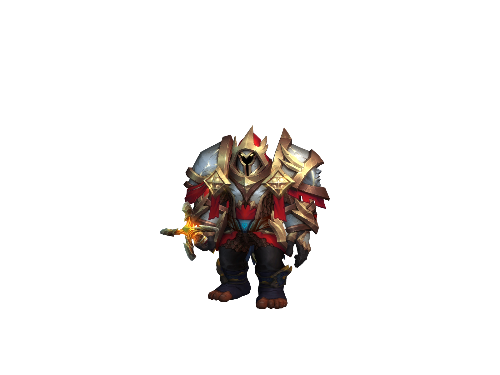 Toothnclawpa 3D character render