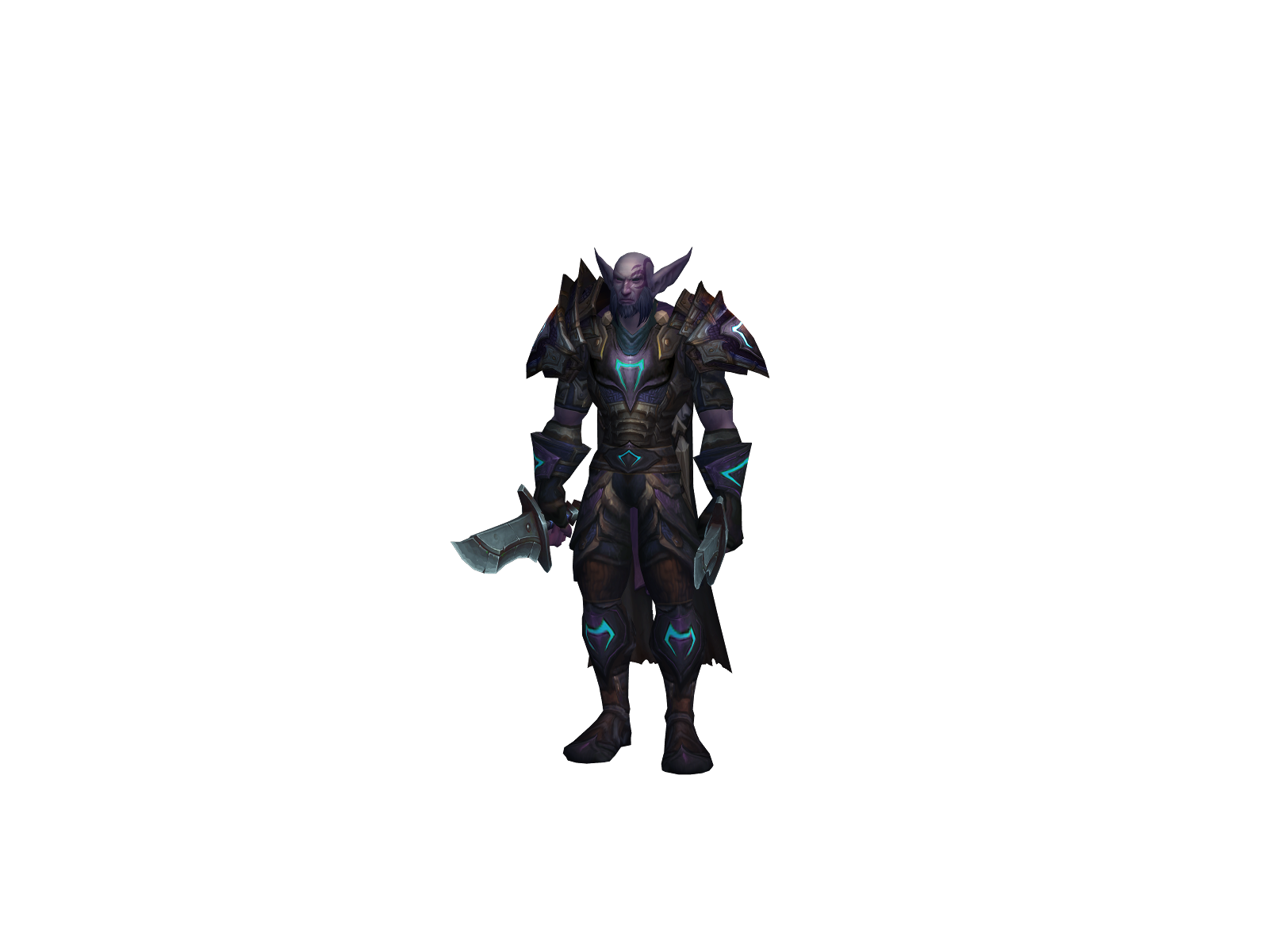 Taintedgrace 3D character render