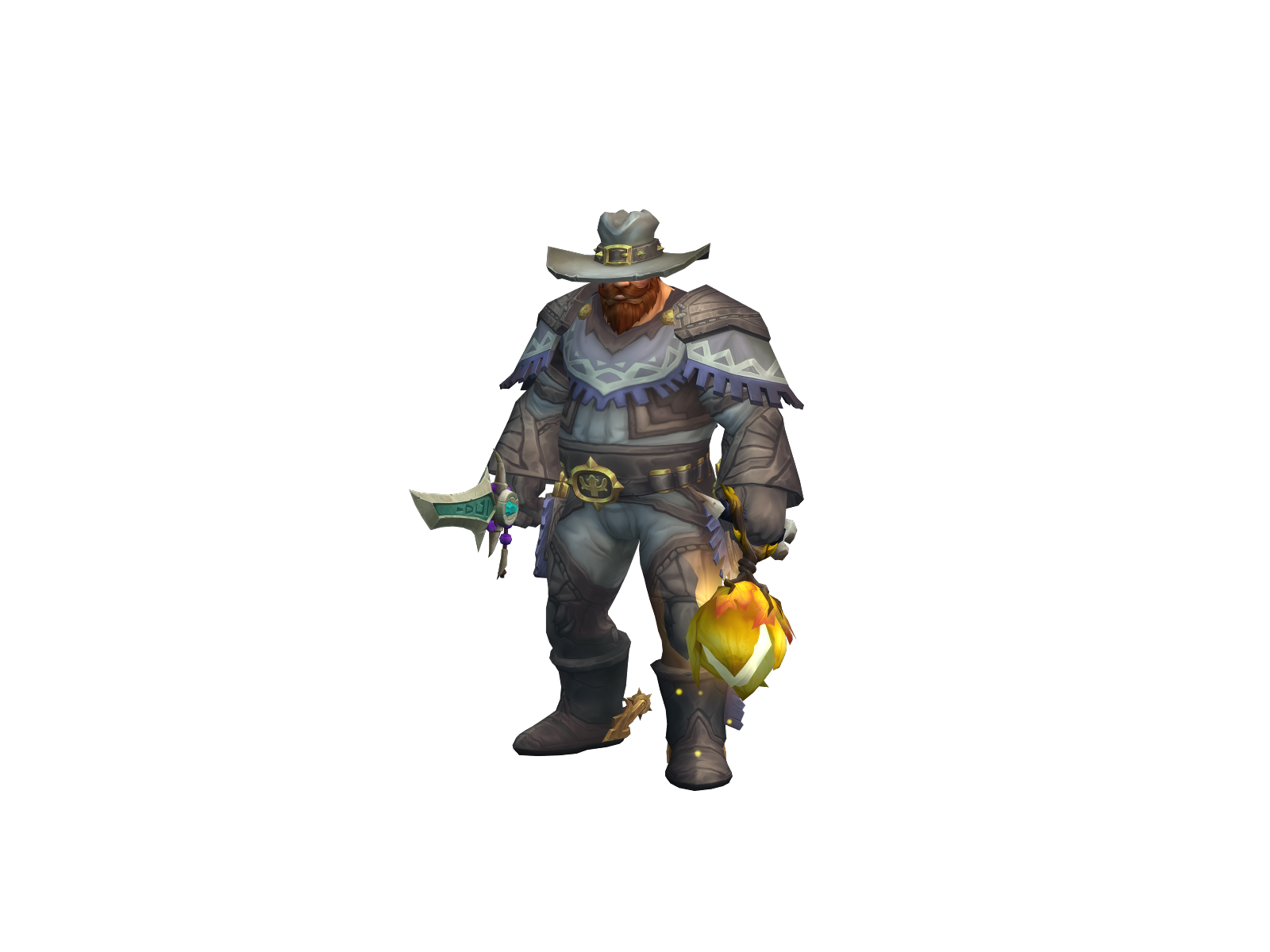 Chunken 3D character render