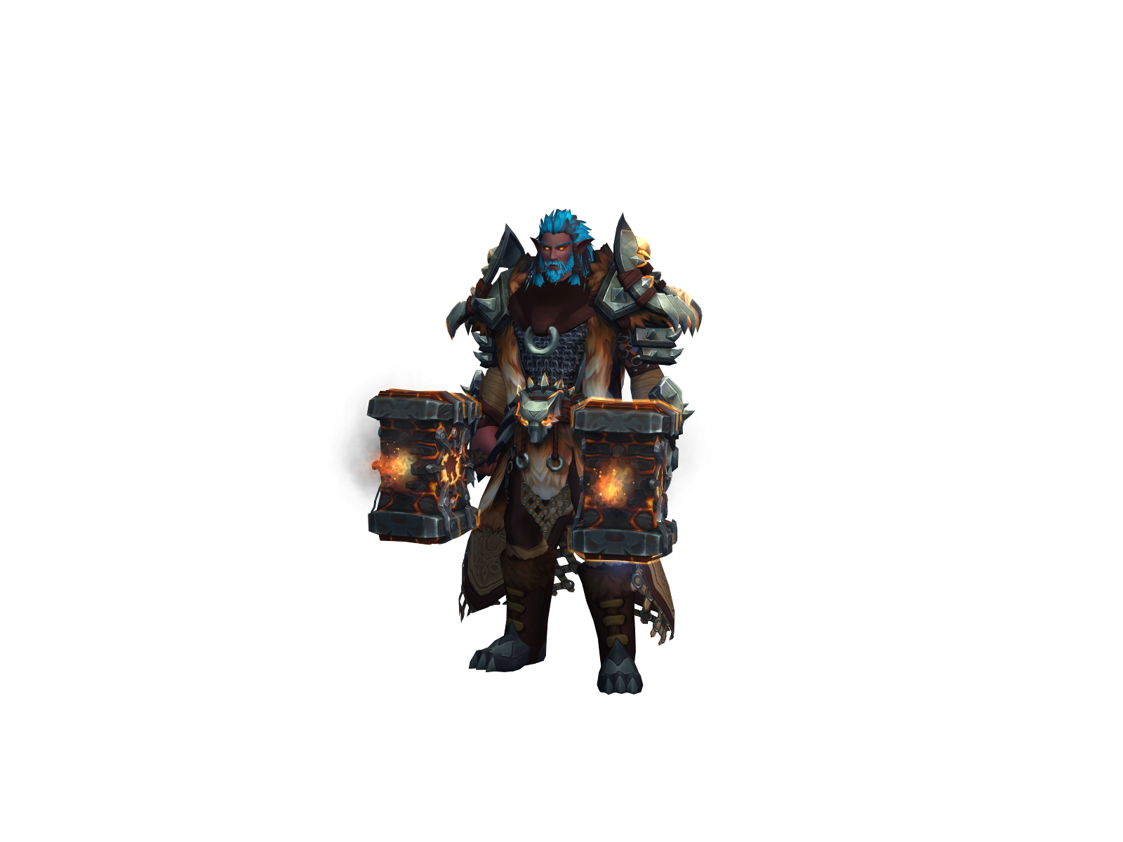Fudgzie 3D character render