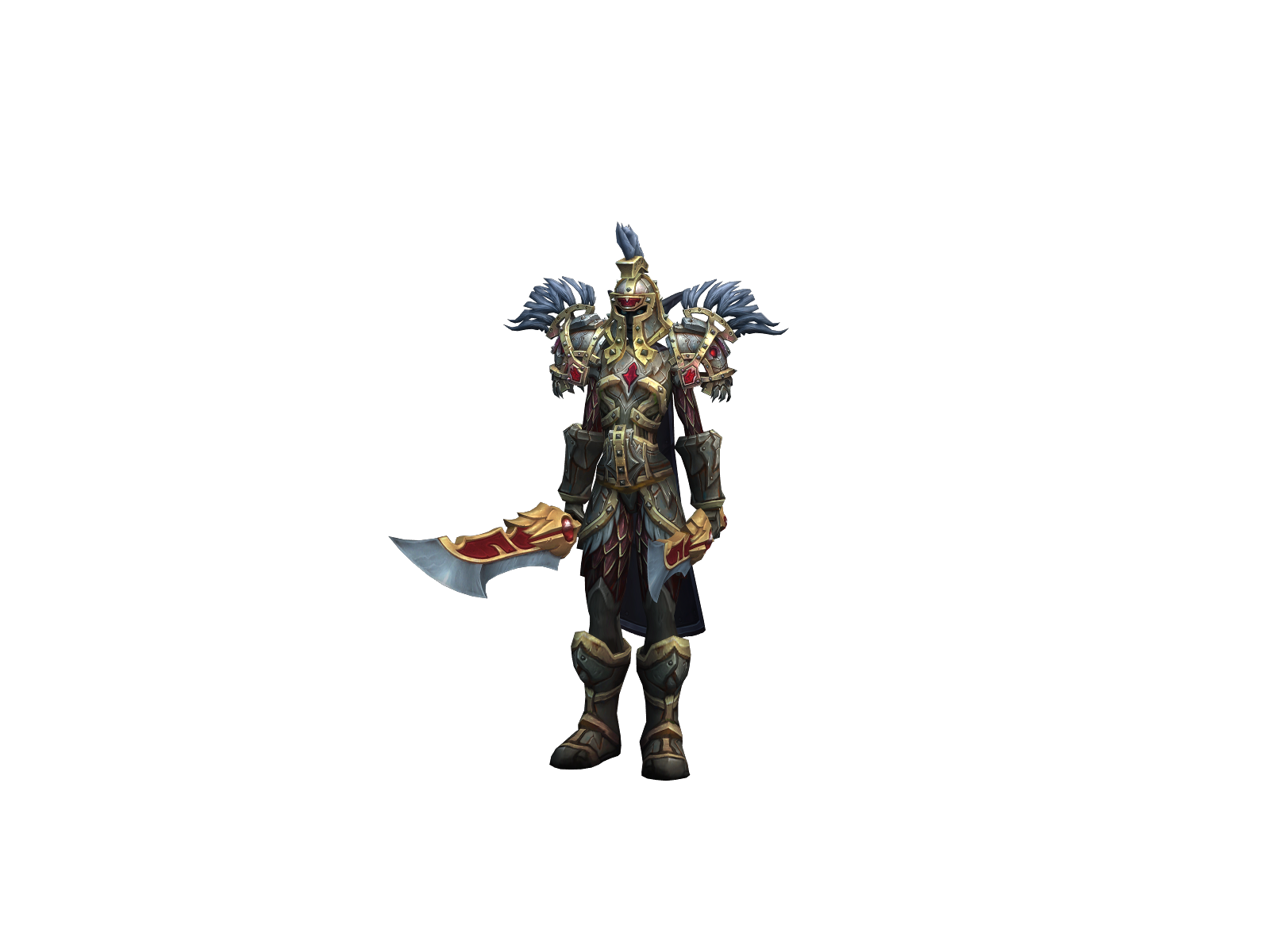 Fragment 3D character render